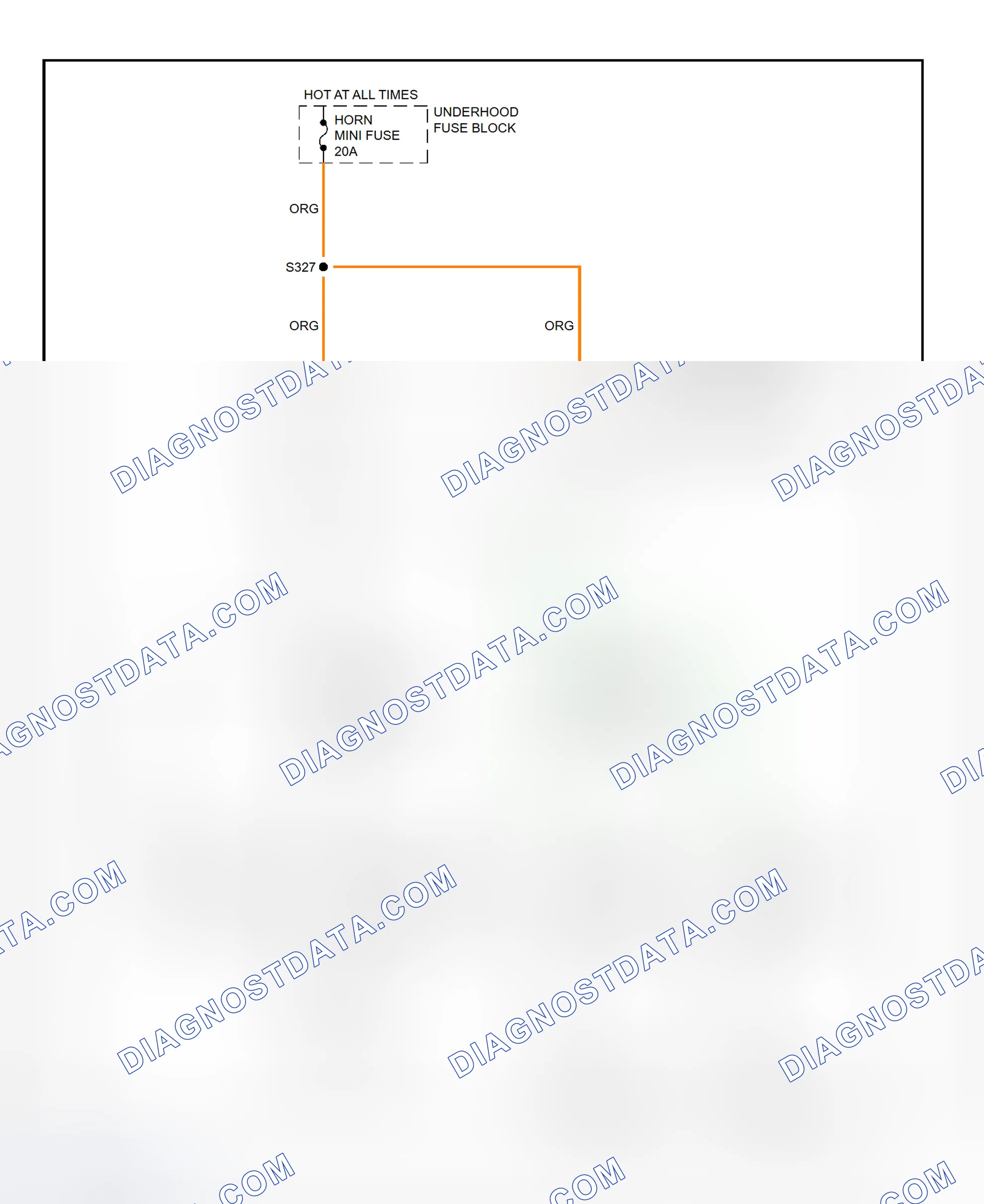 Scheme 1: Horn System Wiring Diagram (Astro & Safari)