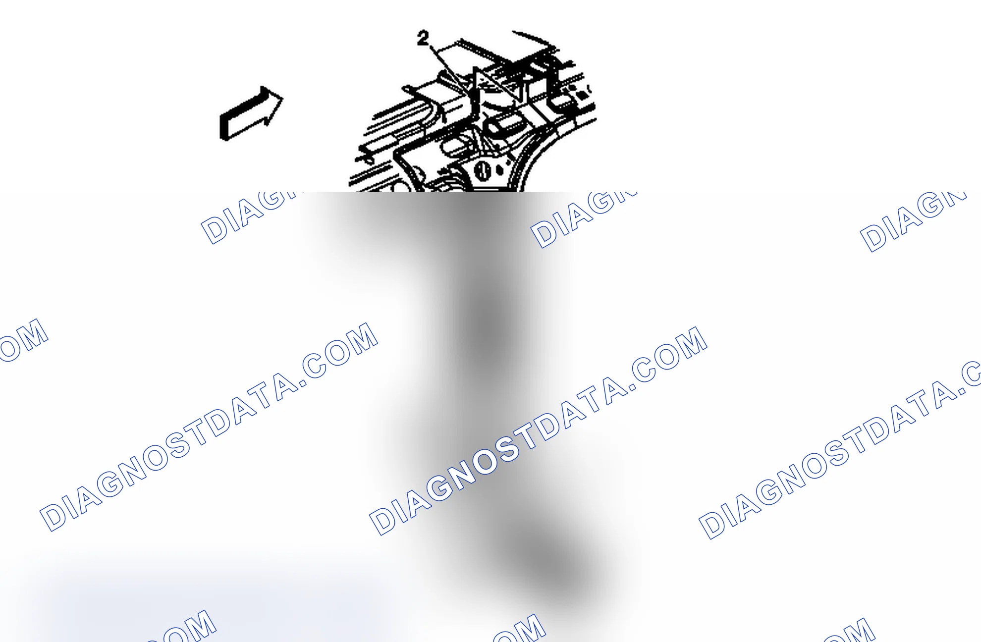 Scheme 7: Sunroof Housing Rear Drain Hose Replacement (Yukon/Tahoe Short Utility)