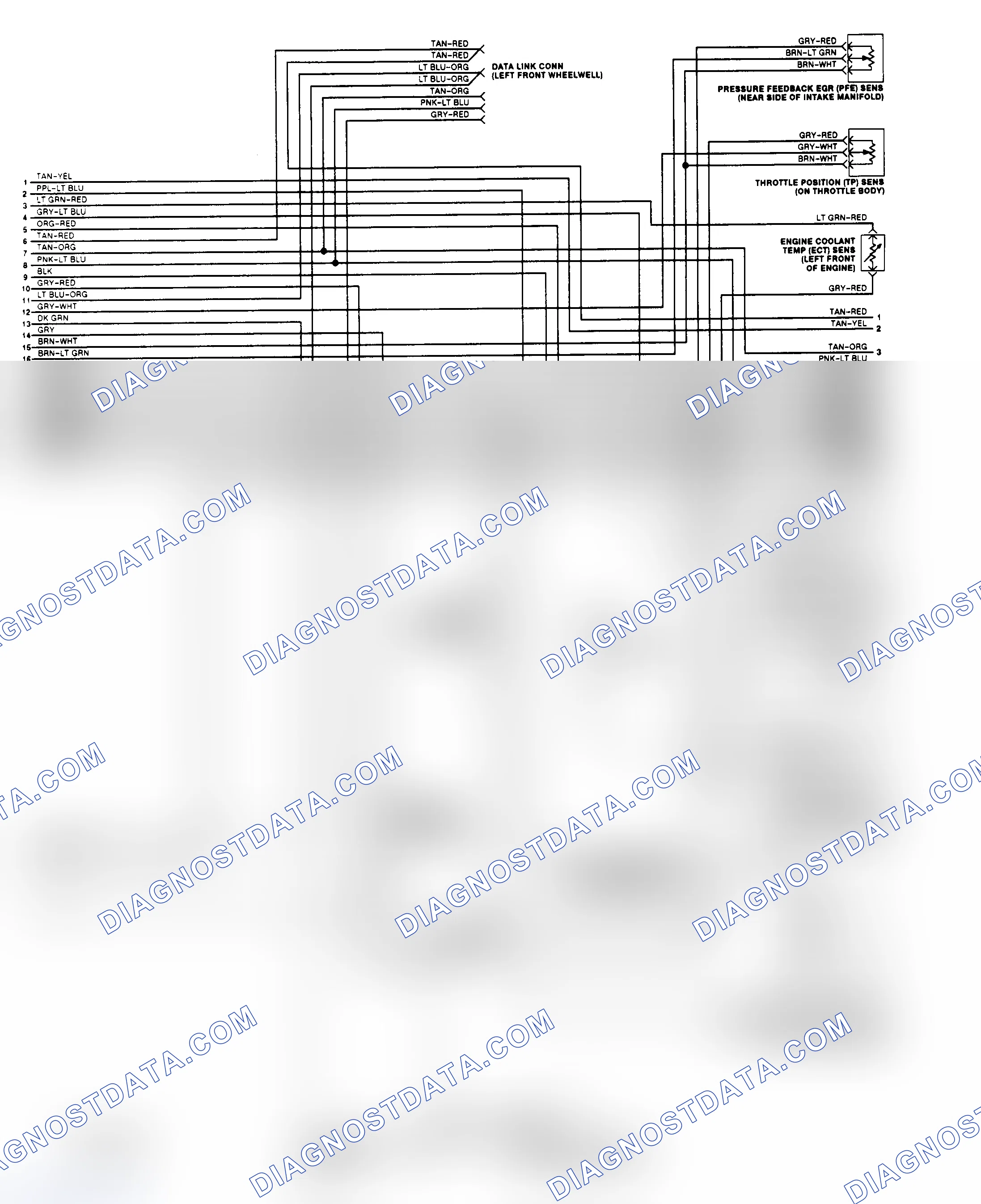 Scheme 139: EEC-IV Wiring Diagram (Crown Victoria/Grand Marquis 2 of 3)