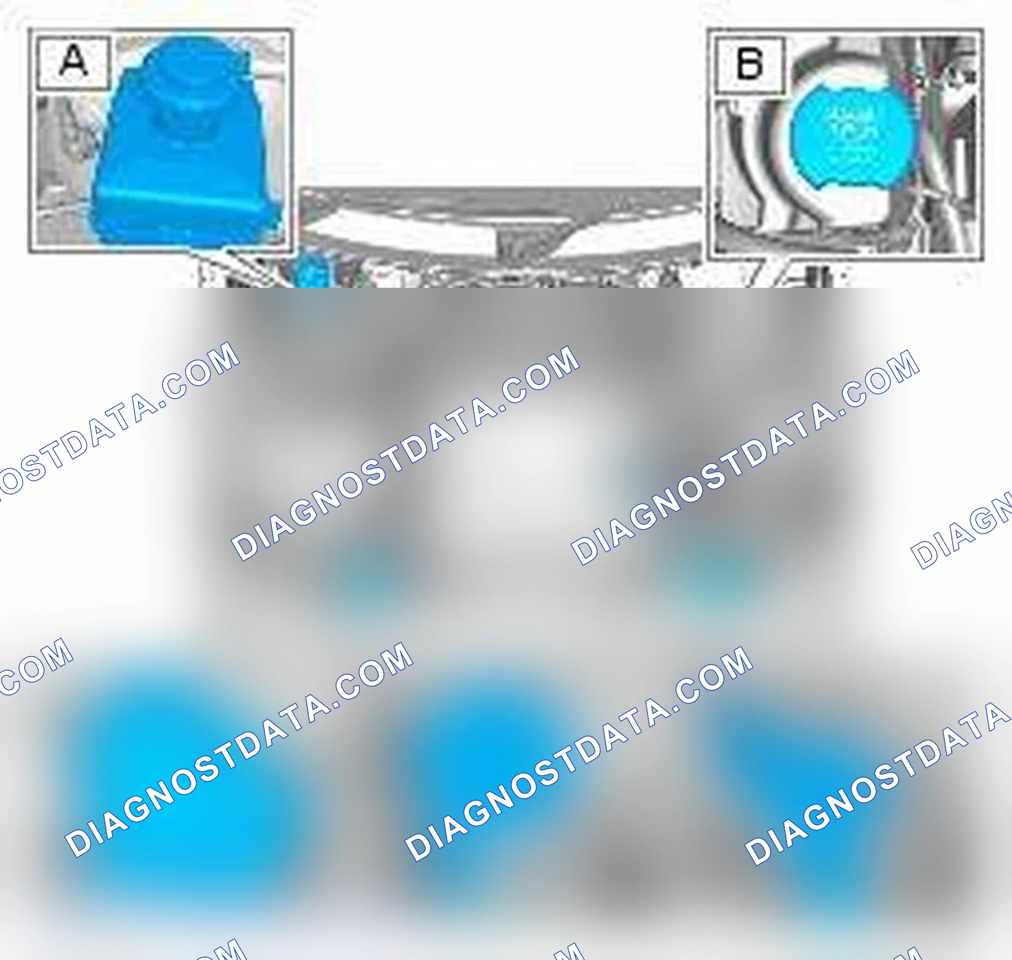 Scheme 2: UNDER HOOD (UNDERBONNET) VIEW - 5.0 LITER SC