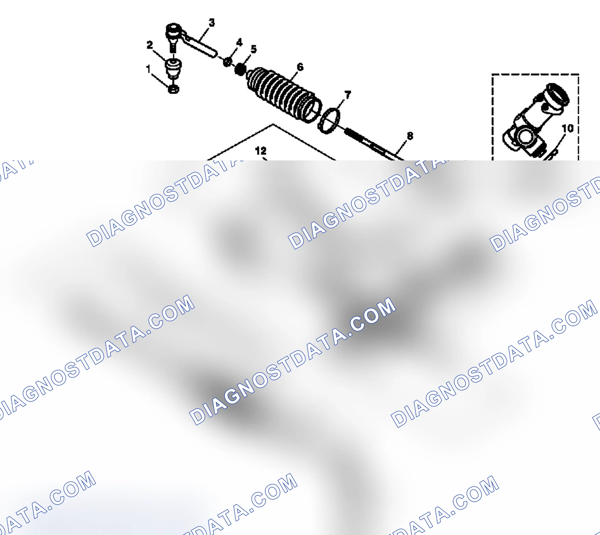 Scheme 1: Rack and Pinion Power Steering Gear