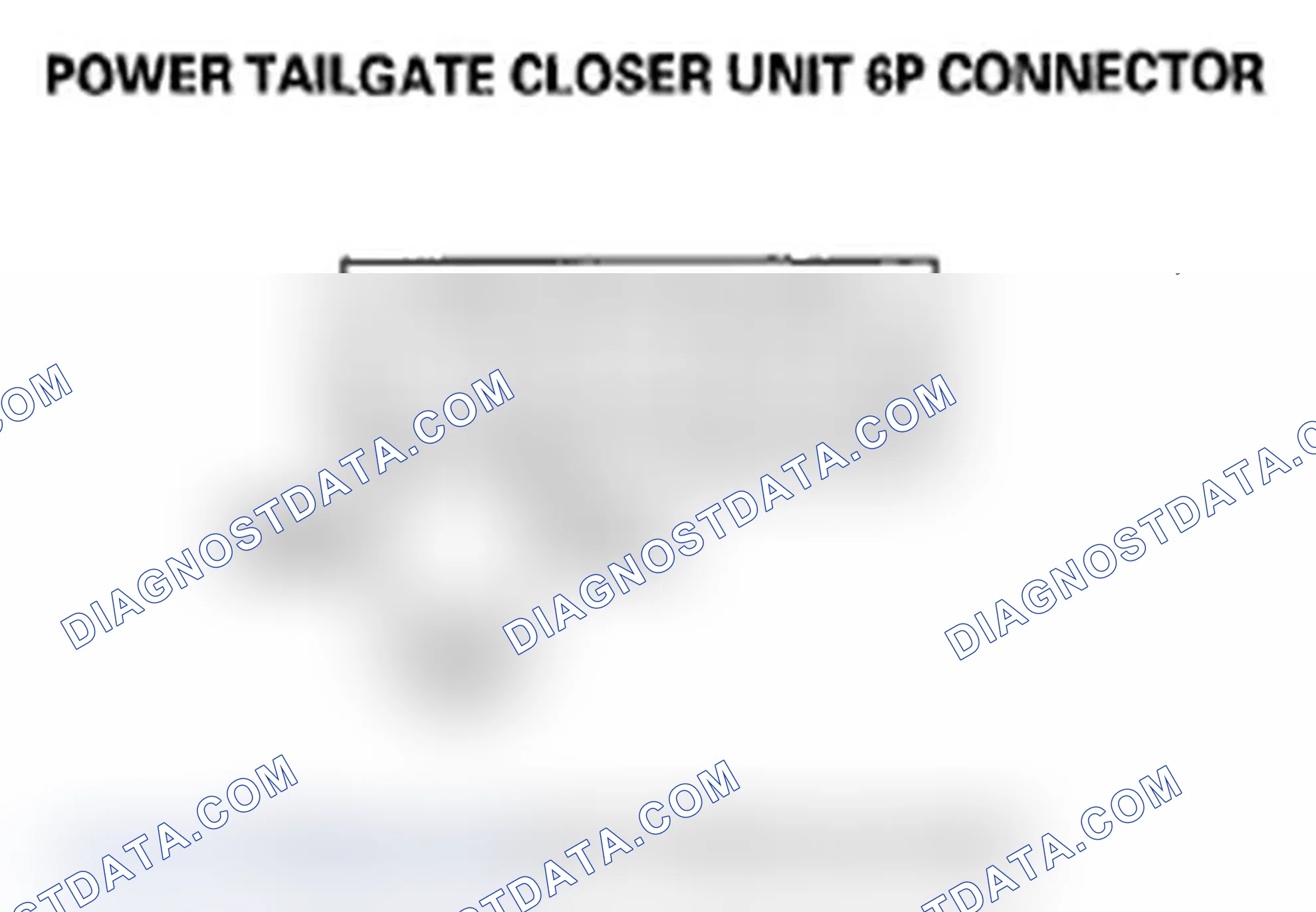 Scheme 166: DTC B1382: Power Tailgate Closer Unit Full Latch Switch Circuit Malfunction