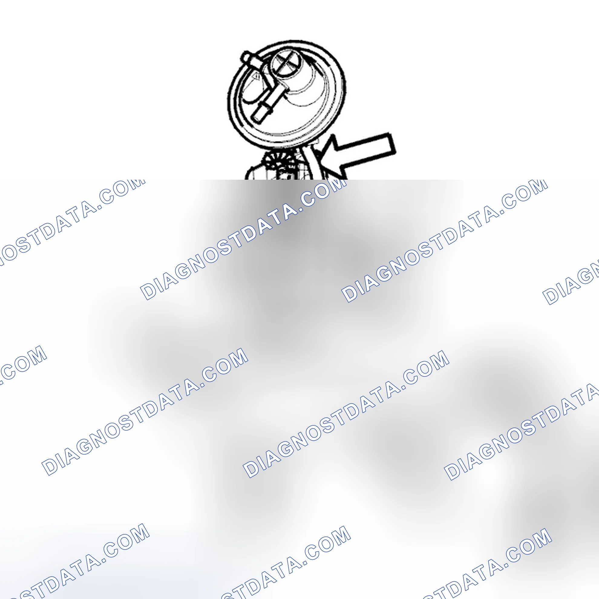 Scheme 511: Level sensor with cable and pipe system