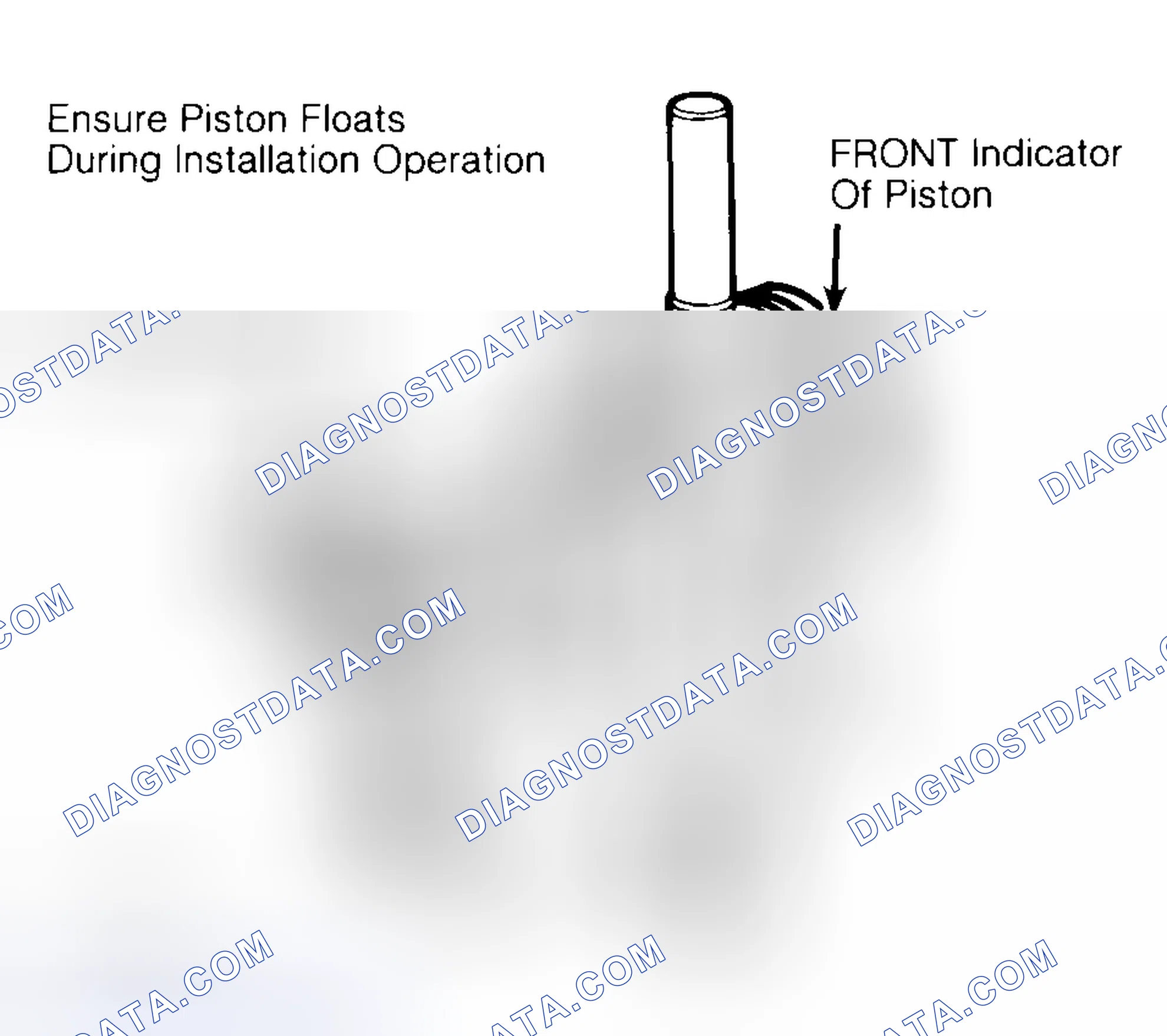 Scheme 12: Installing Typical Piston Pin