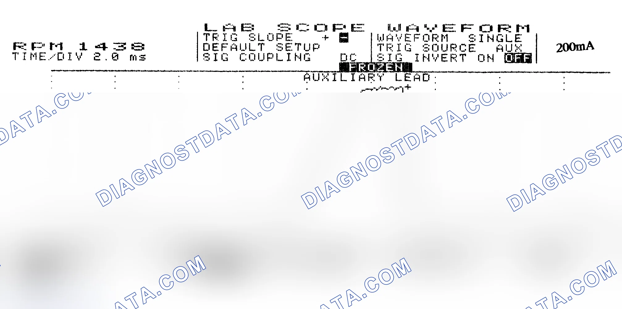 Scheme 15: Single Injector w/Normal Current Flow - Current Pattern