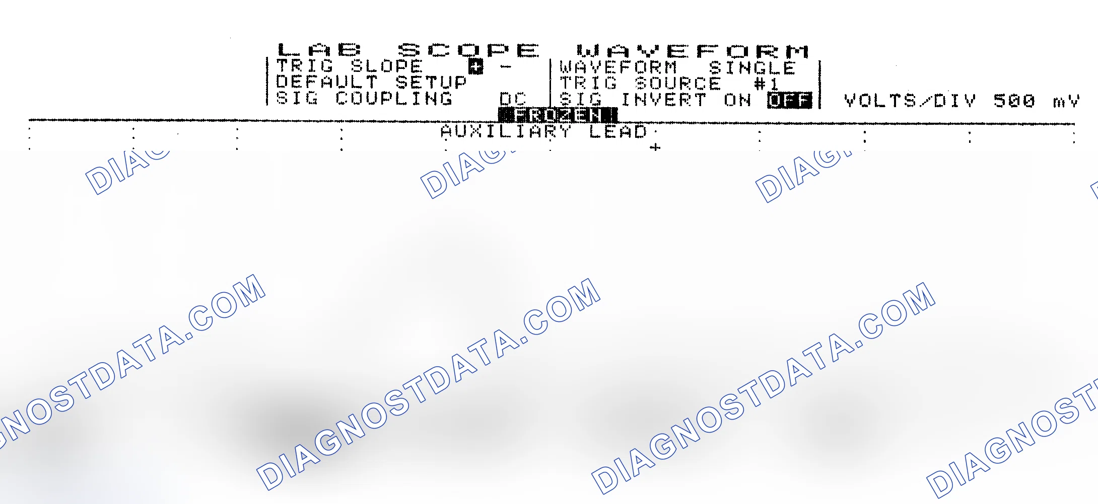 Scheme 10: Single Injector w/Excessive Current Flow - Current Pattern