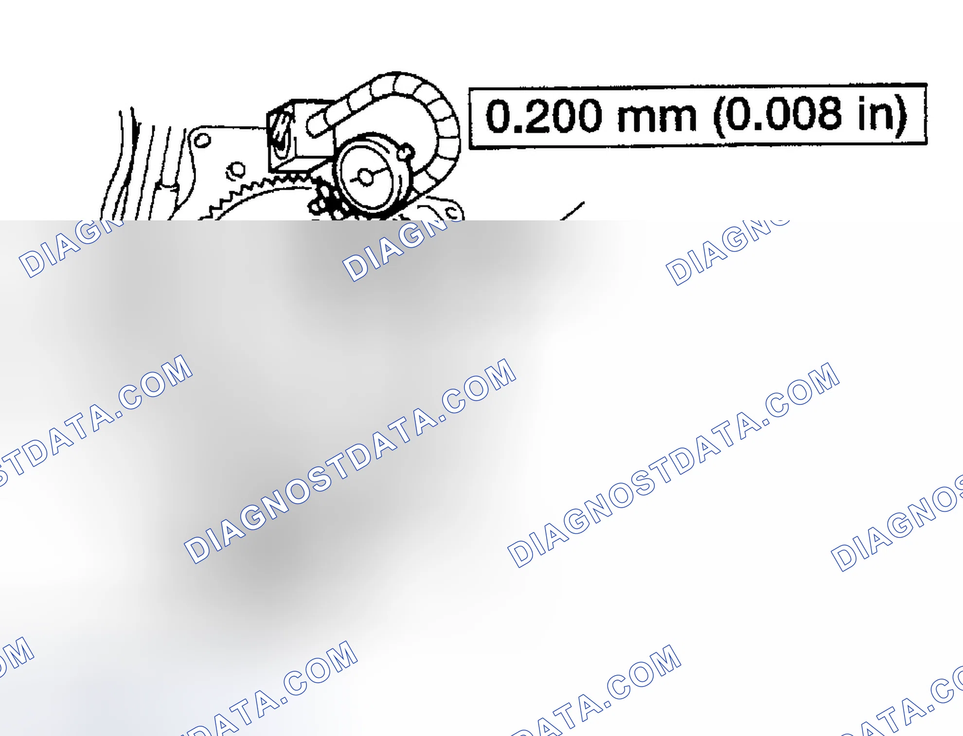 Scheme 138: FLYWHEEL RUNOUT CHECK