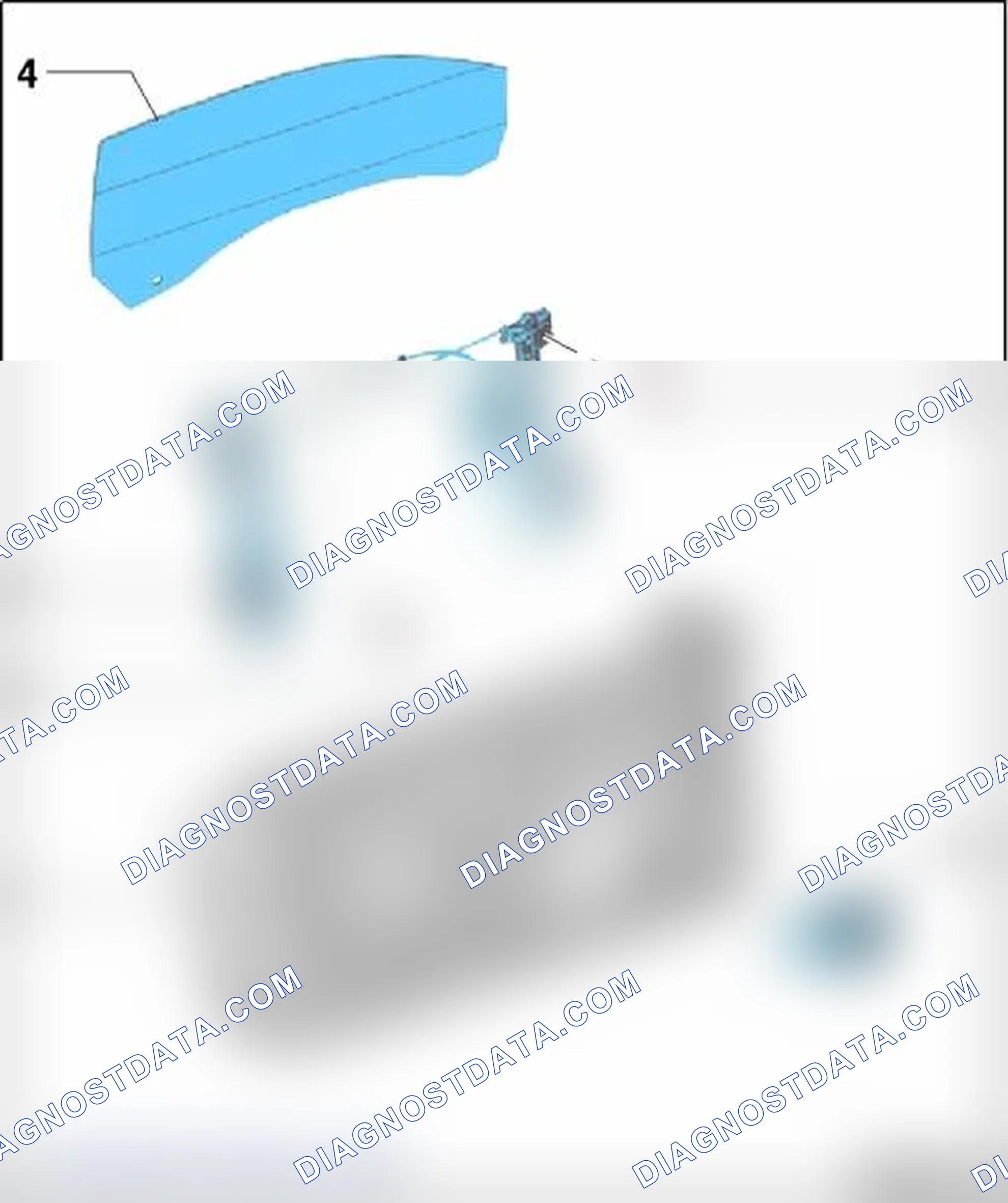 Scheme 28: FRONT DOOR WINDOW ASSEMBLY OVERVIEW