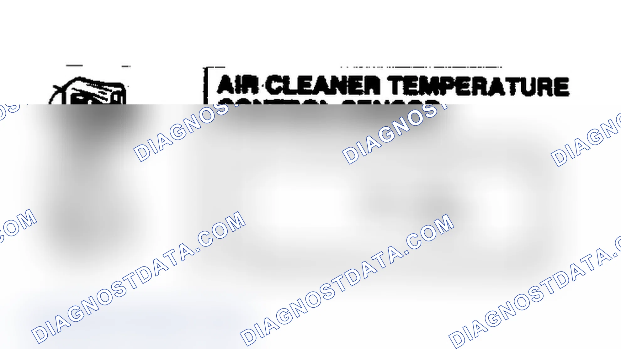 Scheme 6: Air Cleaner Temperature Sensor