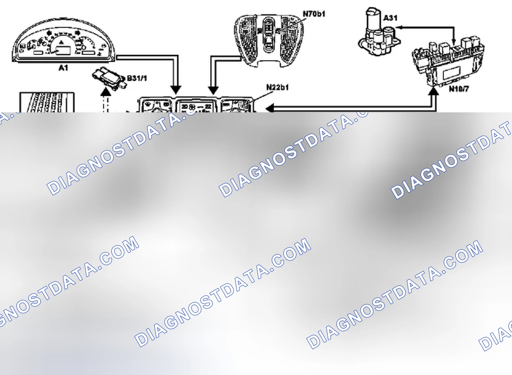 Fig. 136: Identifying Temperature Control Interlinkage Components