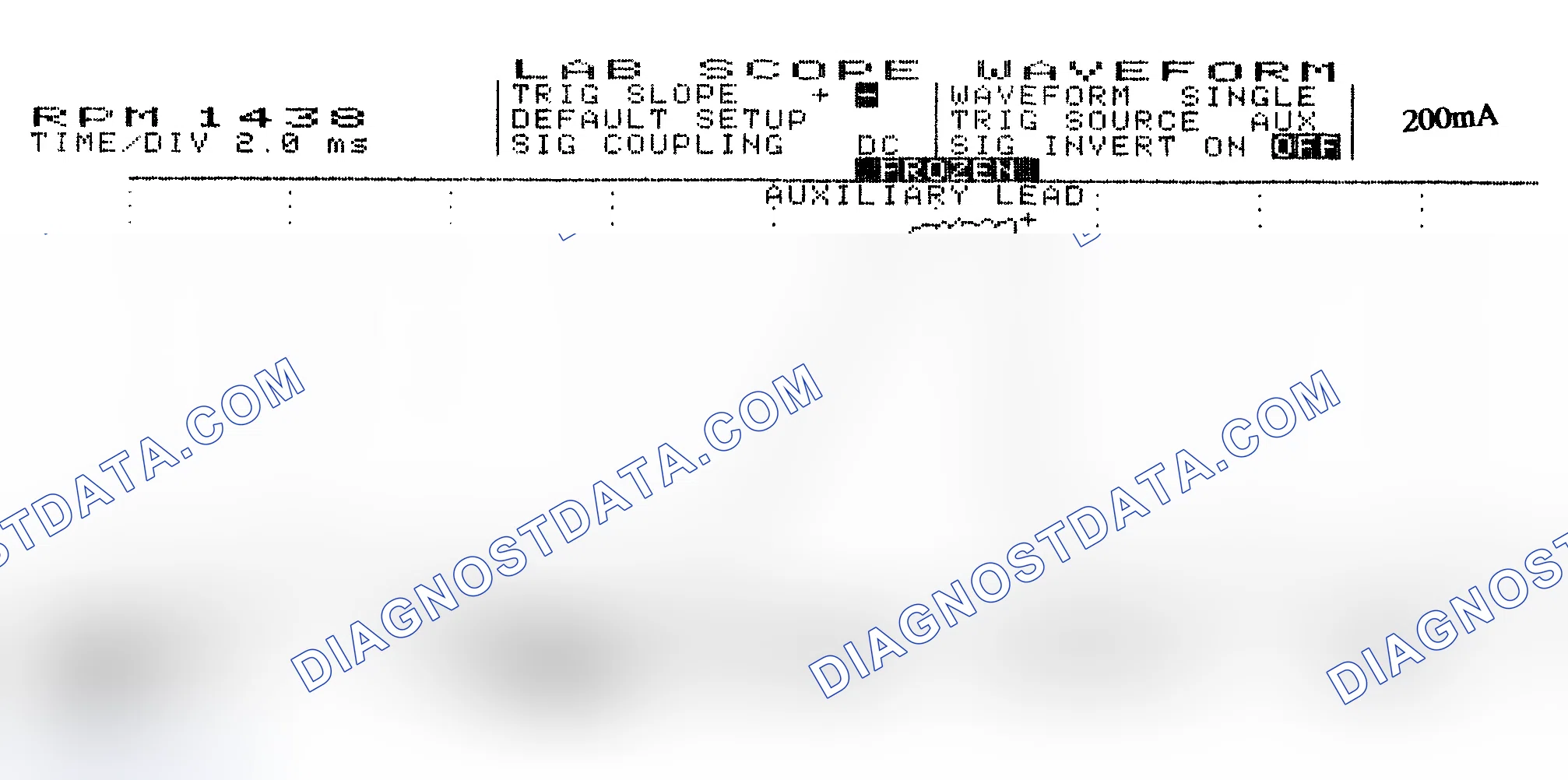 Scheme 15: Single Injector w/Normal Current Flow - Current Pattern