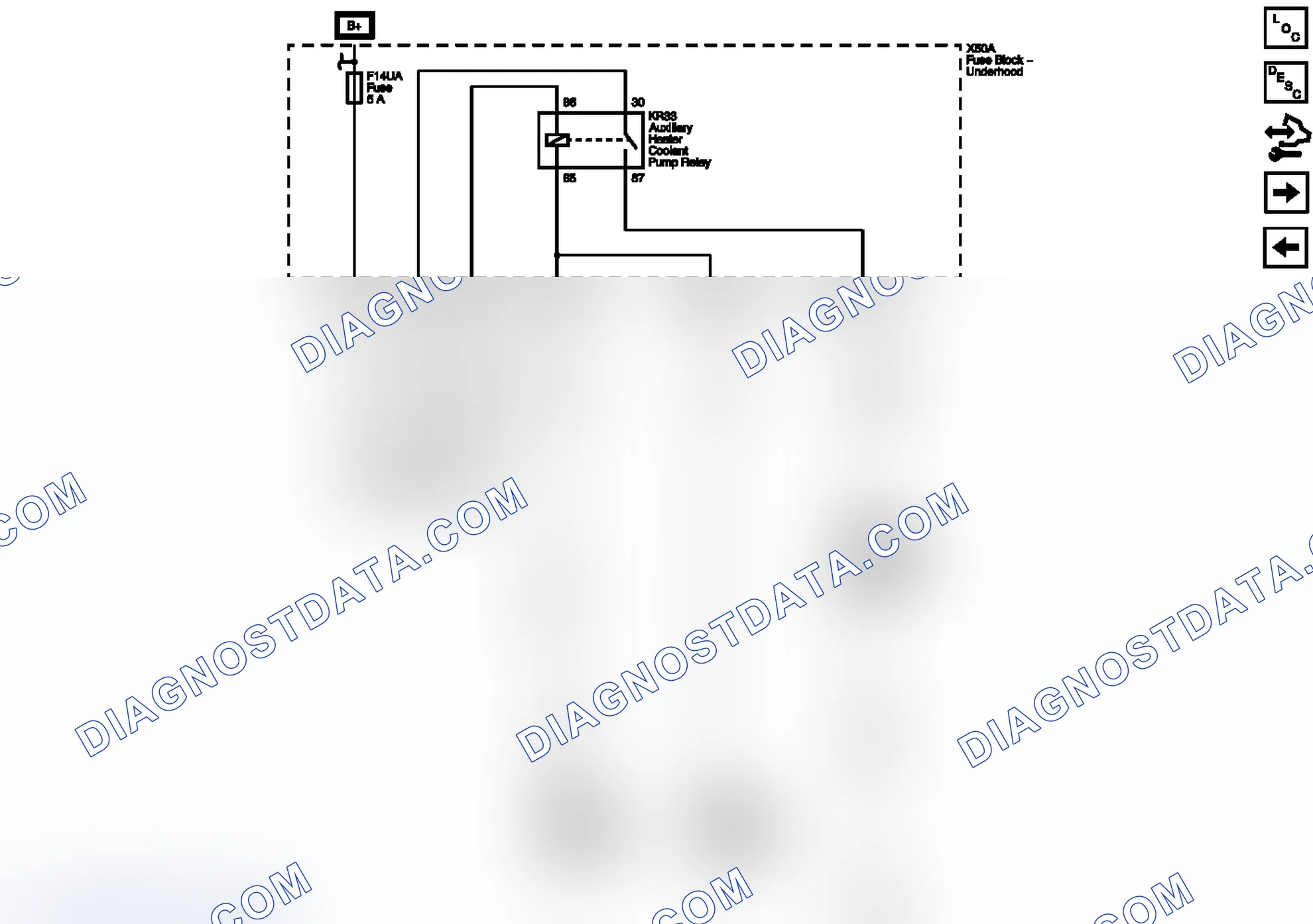Scheme 4: Heater Coolant Pump (LUK) Wiring Schematics