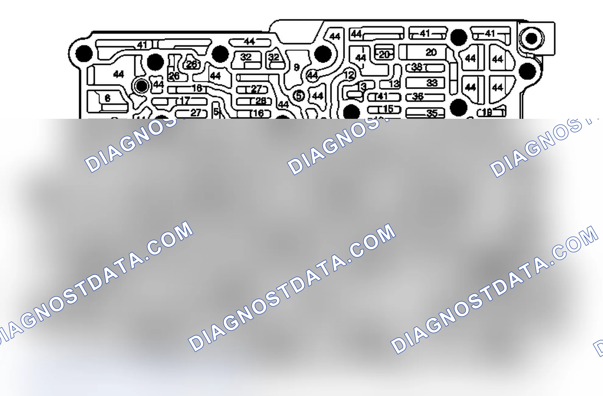 Scheme 34: Control Valve Body- Case Side