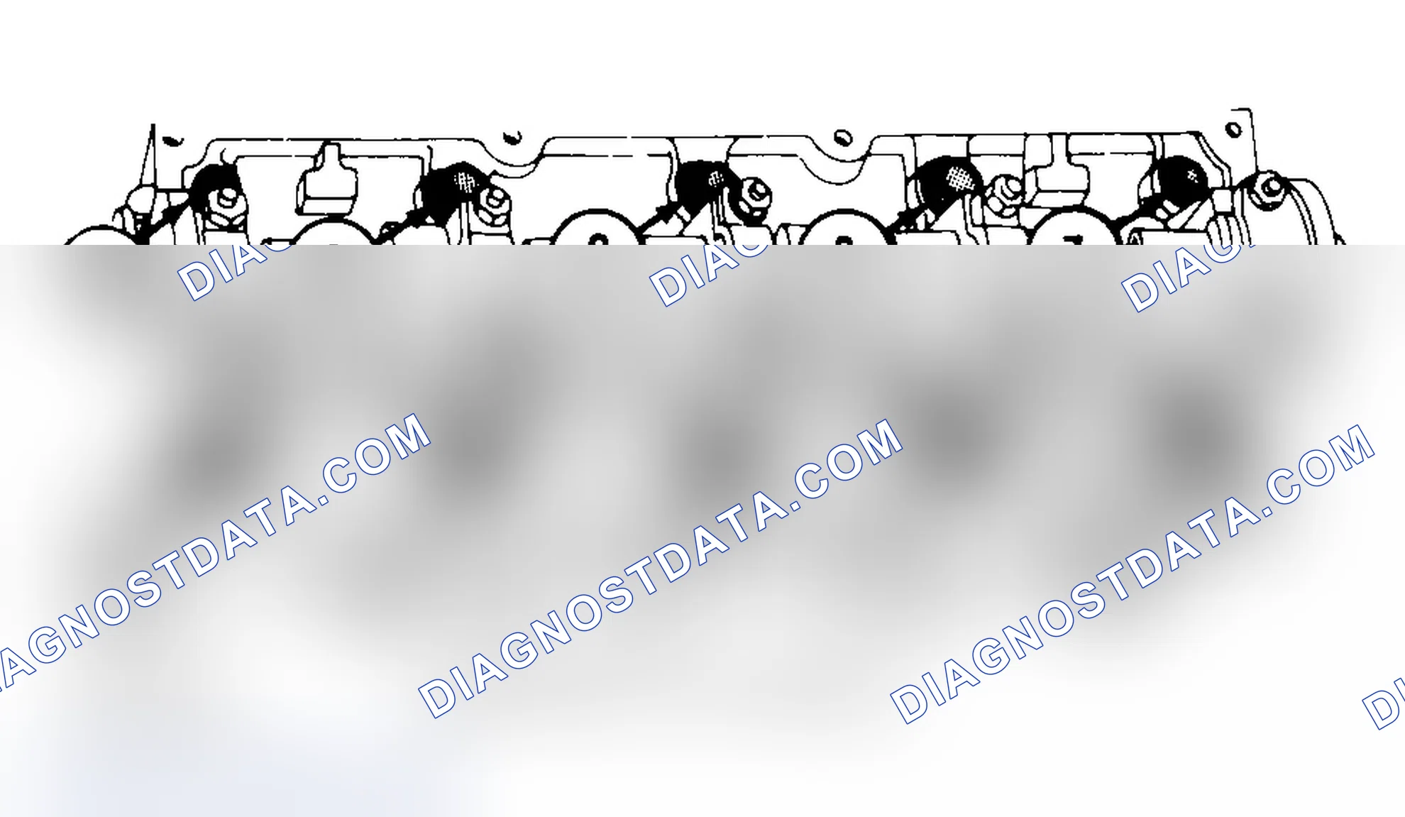 Scheme 3: Typical Cylinder Head Tightening or Loosening Sequence