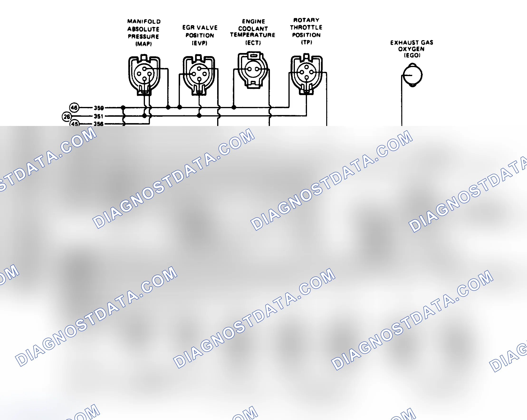 Scheme 175: 5.0L & 5.8L FBC EEC-IV Wiring Diagram (Van Models)