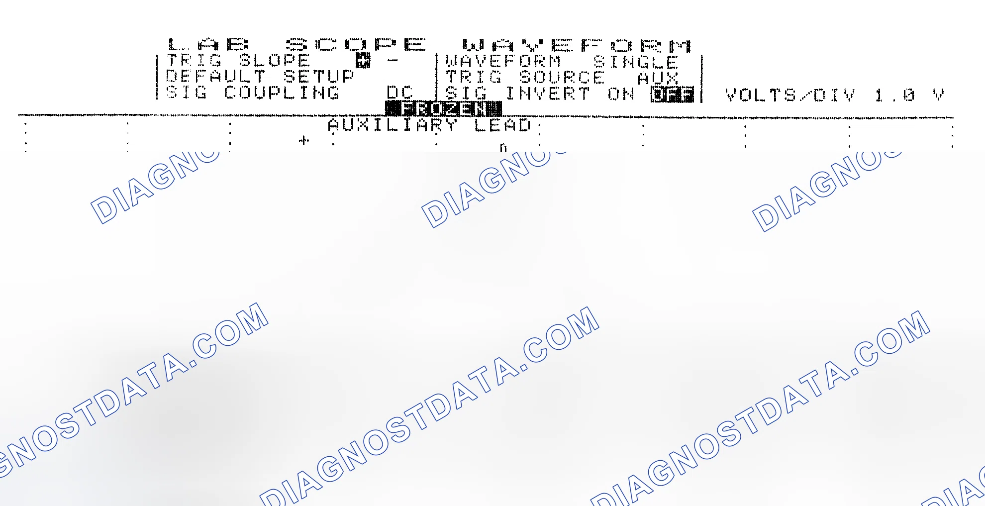 Scheme 19: Single Injector w/Excessive Current Flow - Current Pattern