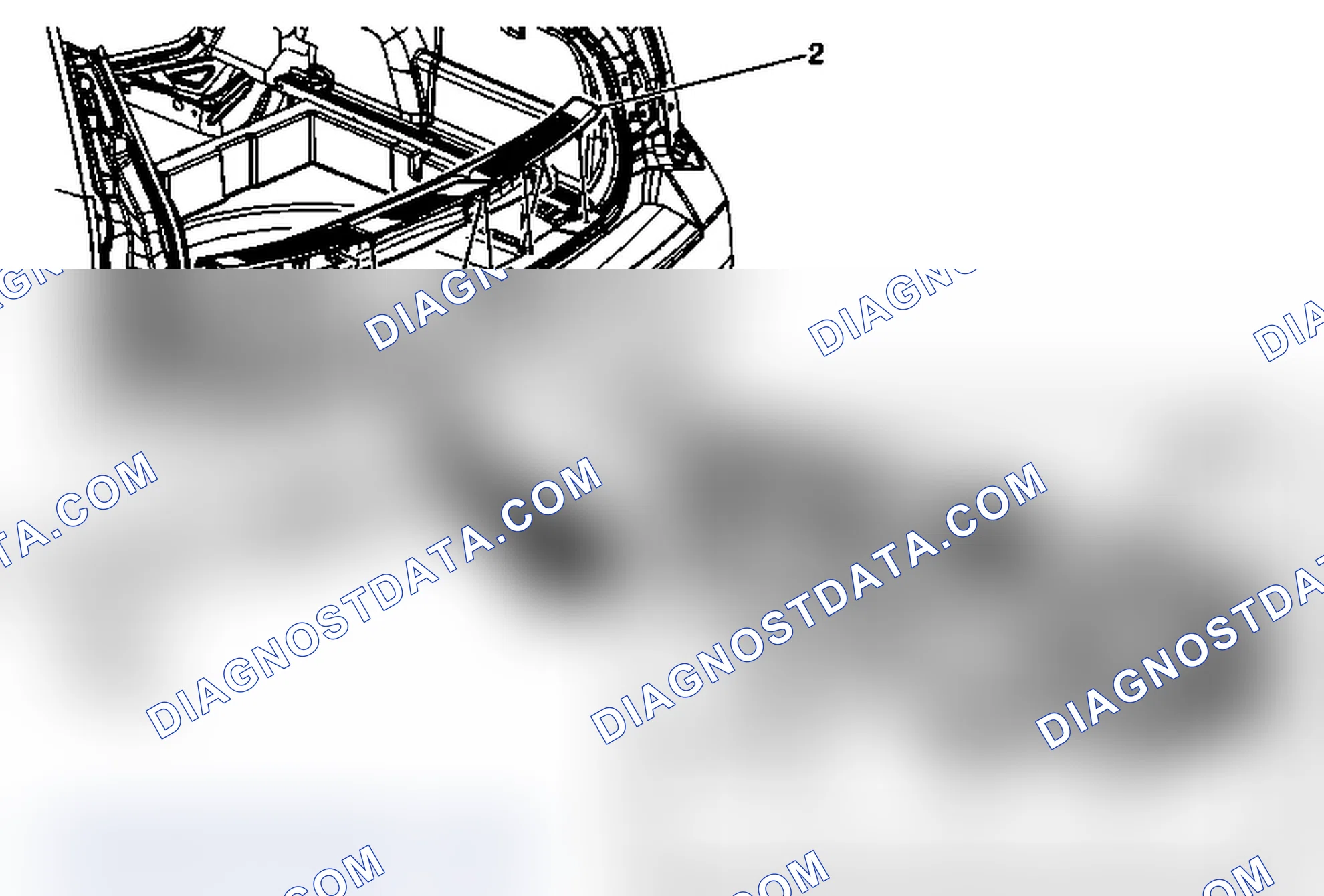 Scheme 60: Rear Compartment Sill Trim Plate Replacement (Wagon)