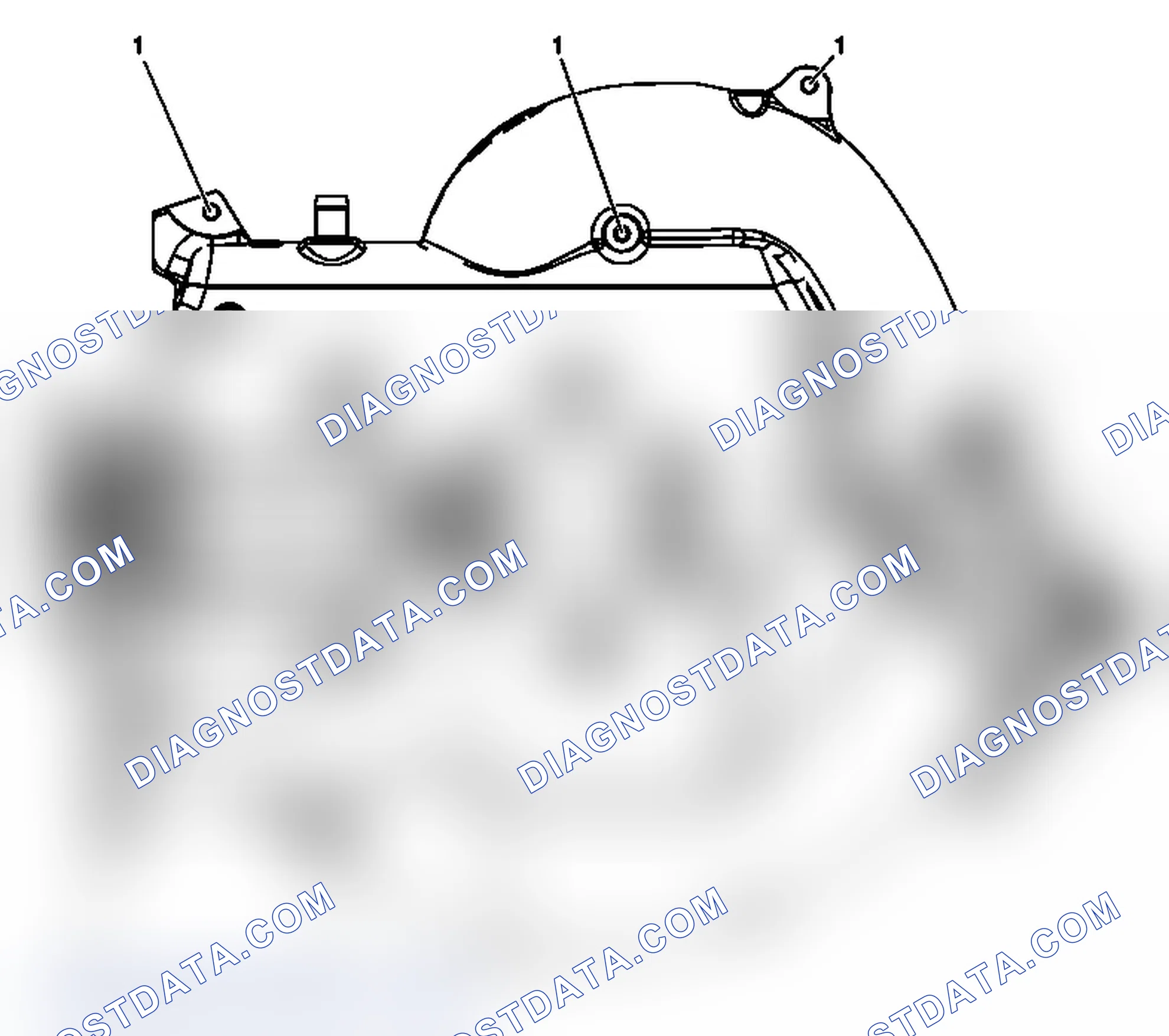 Scheme 117: Upper Intake Manifold - Top