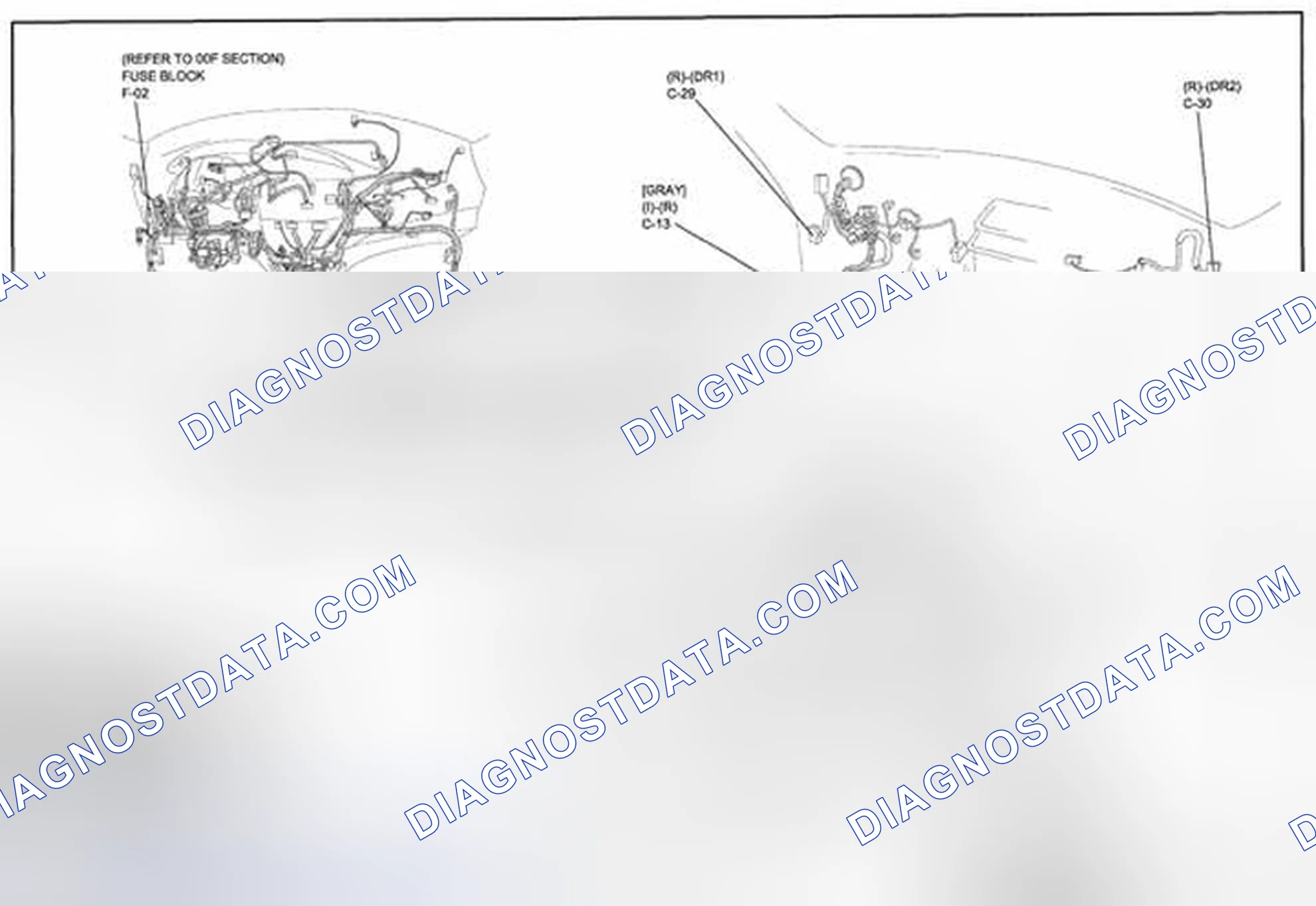 Scheme 239: Power Outer Mirror Wiring Diagram - 0912-3 (2 Of 2)