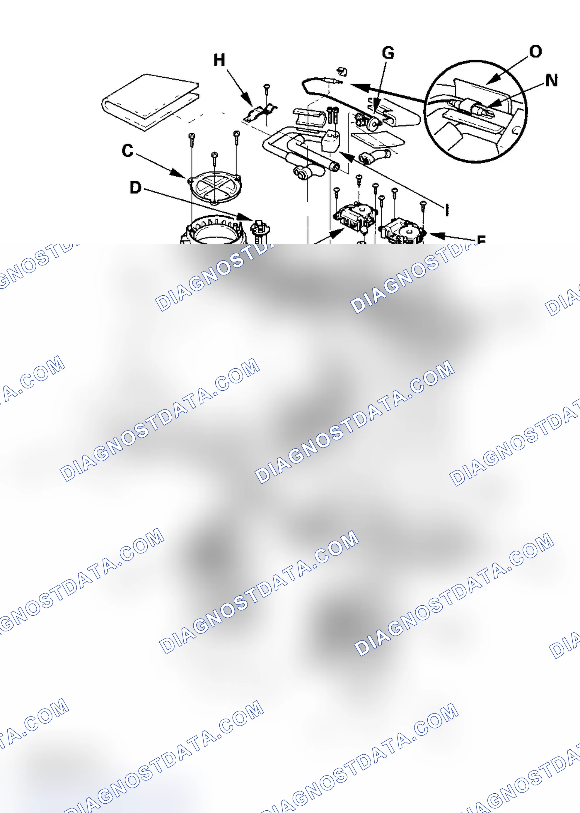 Scheme 40: Rear Heater-A/C Unit Component Replacement