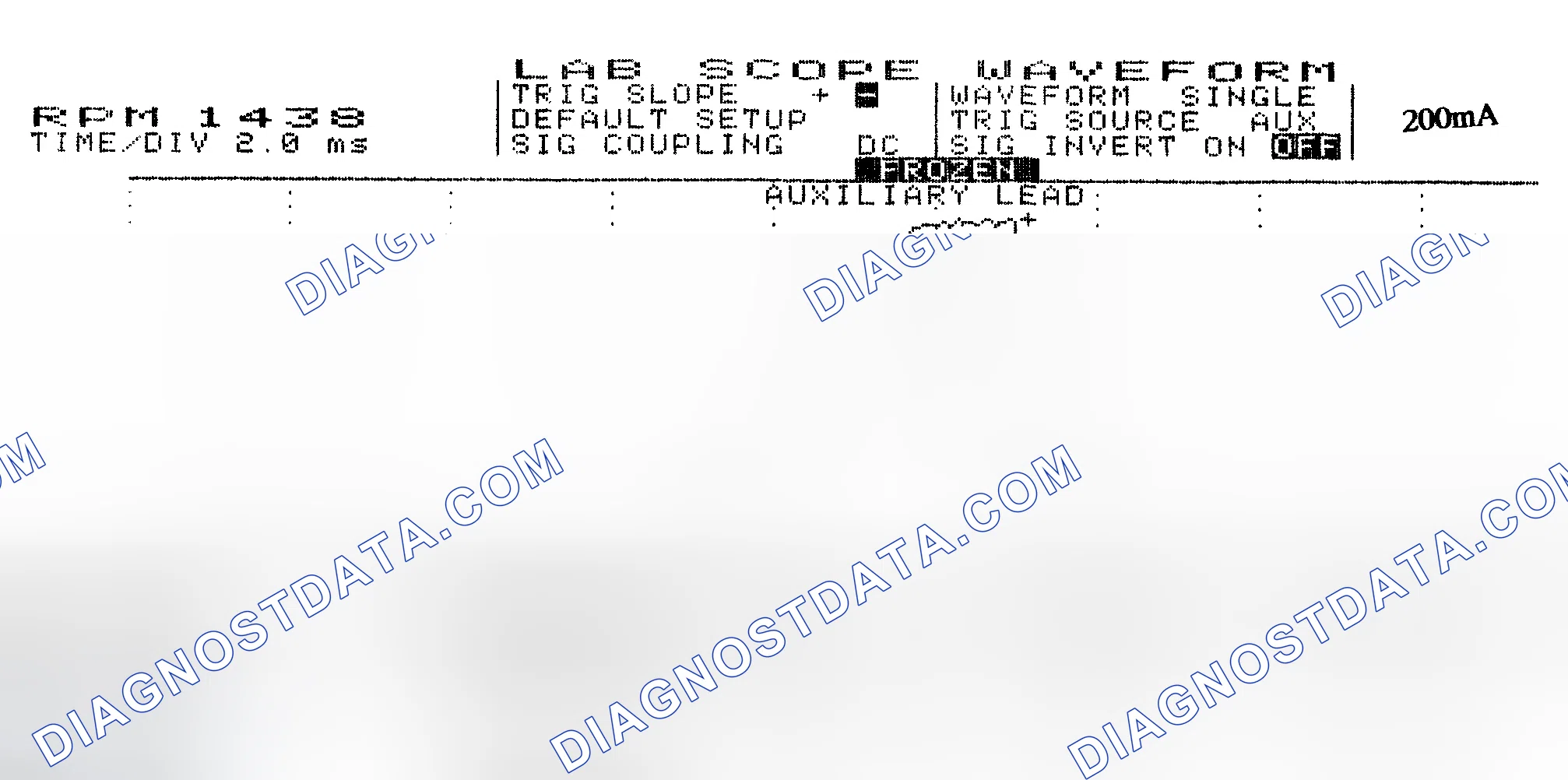 Scheme 15: Single Injector w/Normal Current Flow - Current Pattern