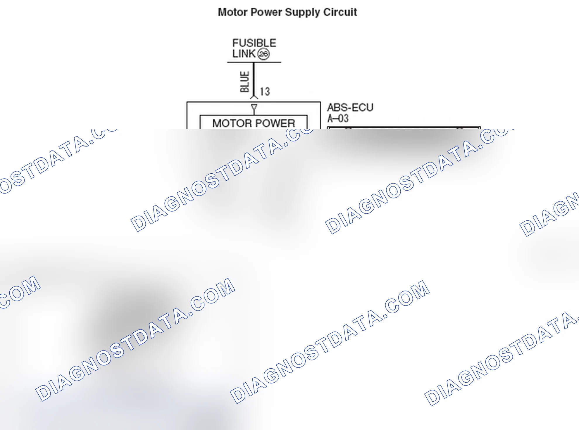 Scheme 100: DTC C1073: Malfunction of motor drive circuit