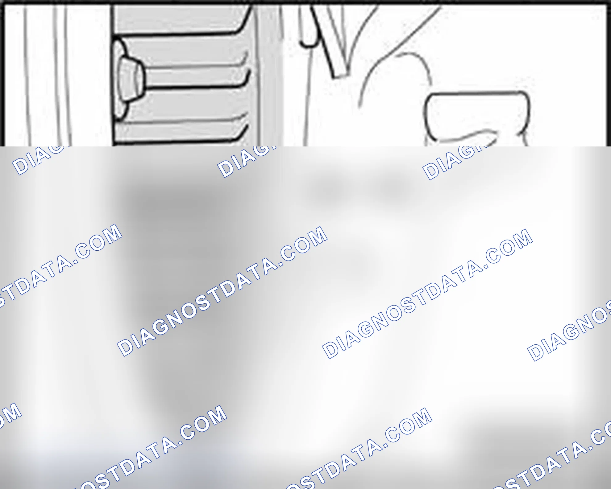 Scheme 37: Plenum chamber water drain, checking and cleaning