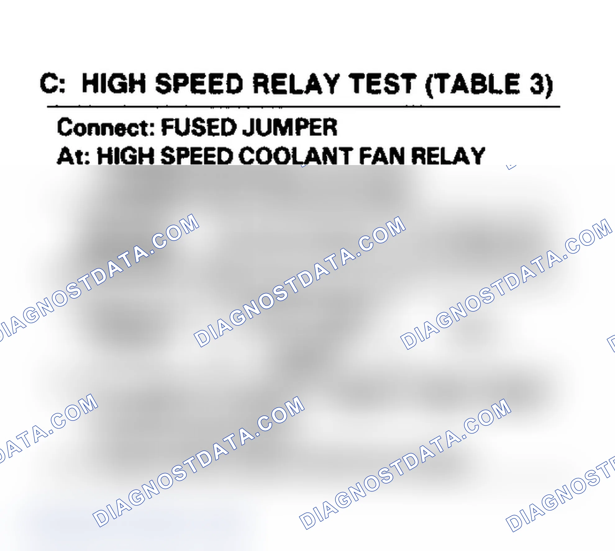 Scheme 17: C: High Speed Relay Test (Table 3)