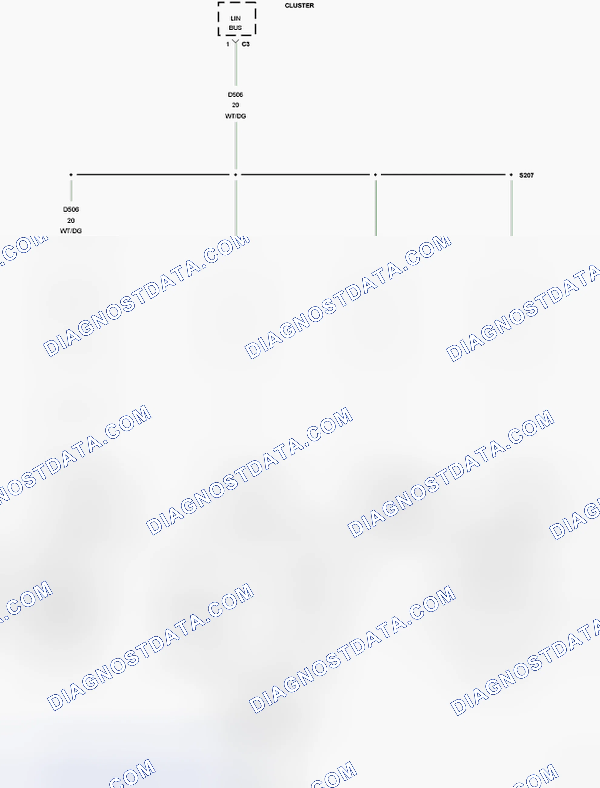 Scheme 88: U1008-LIN 1 BUS
