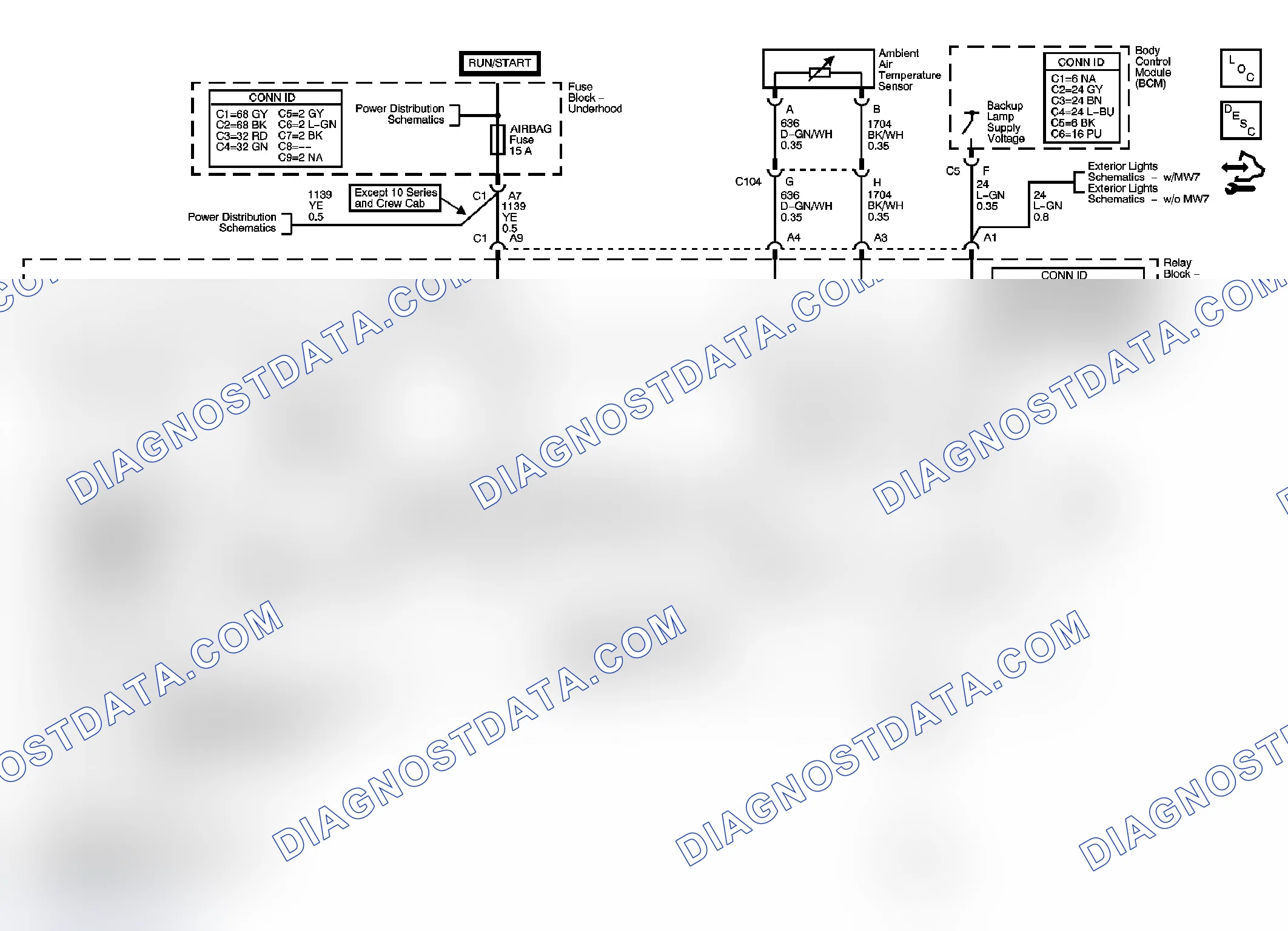 Scheme 1: Inside Rearview Mirror Schematics