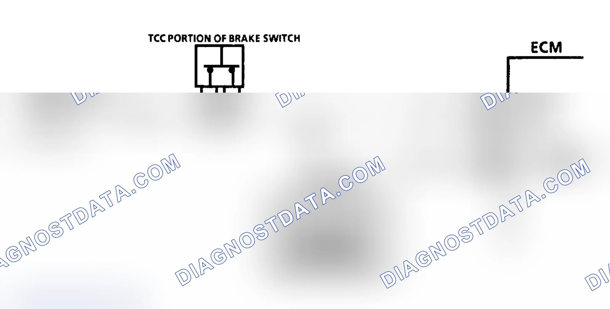 Scheme 307: Code 38: Brake Switch Ckt Diag (3.8L)