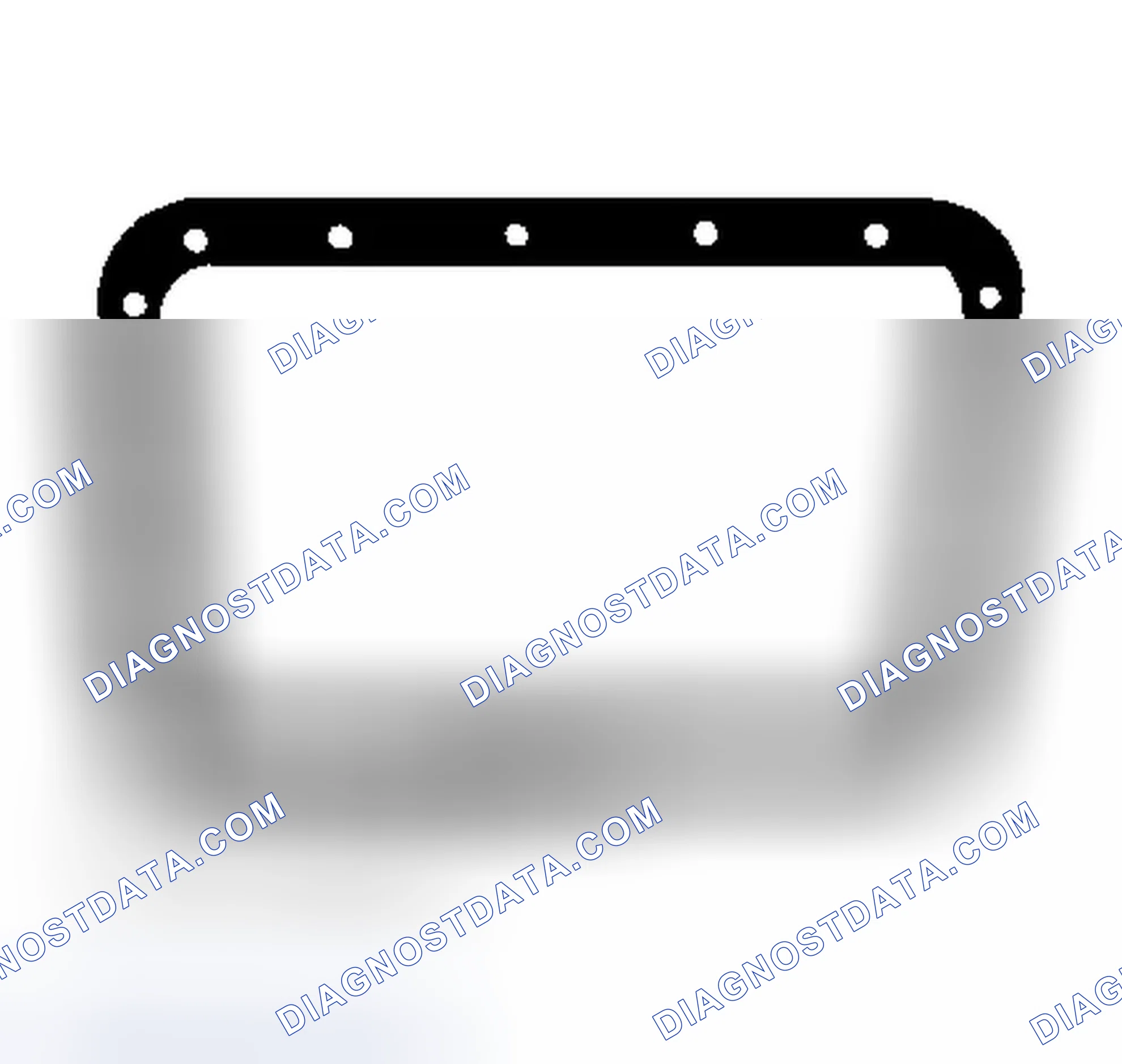 Scheme 34: Identifying Oil Pan Gasket (4R44E, 4R55E & 5R55E)