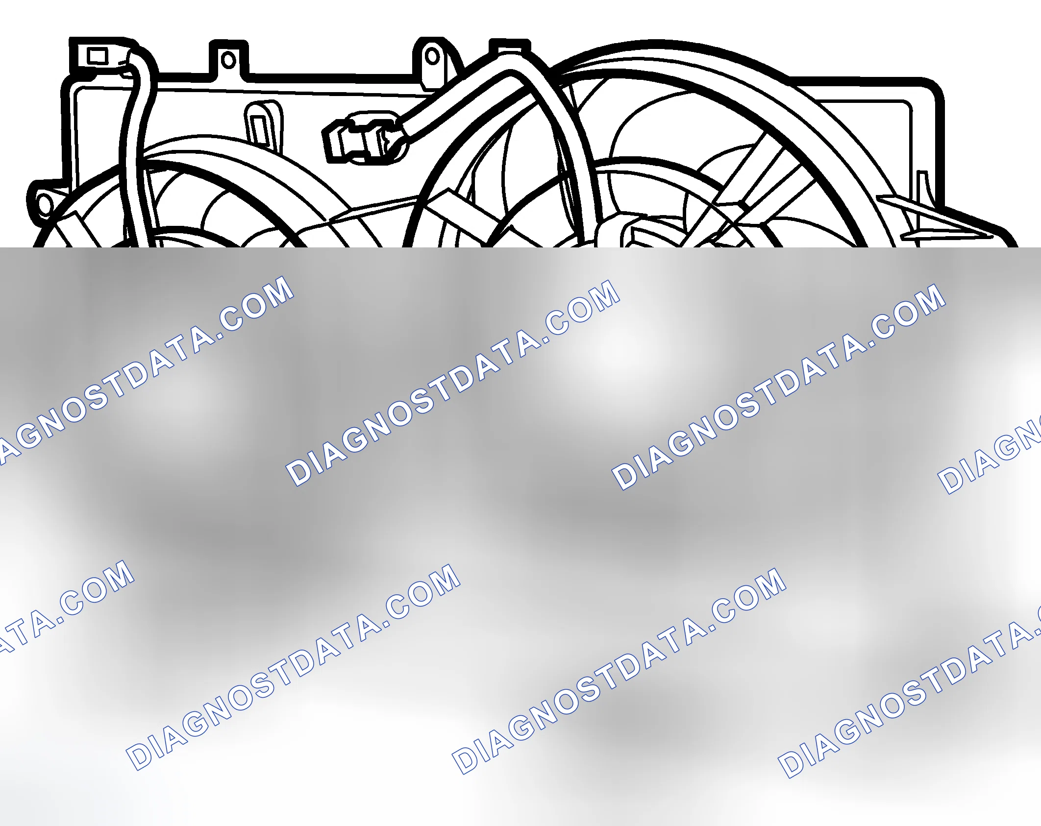 Scheme 149: Two Radiator Fans (Cars With A/C)