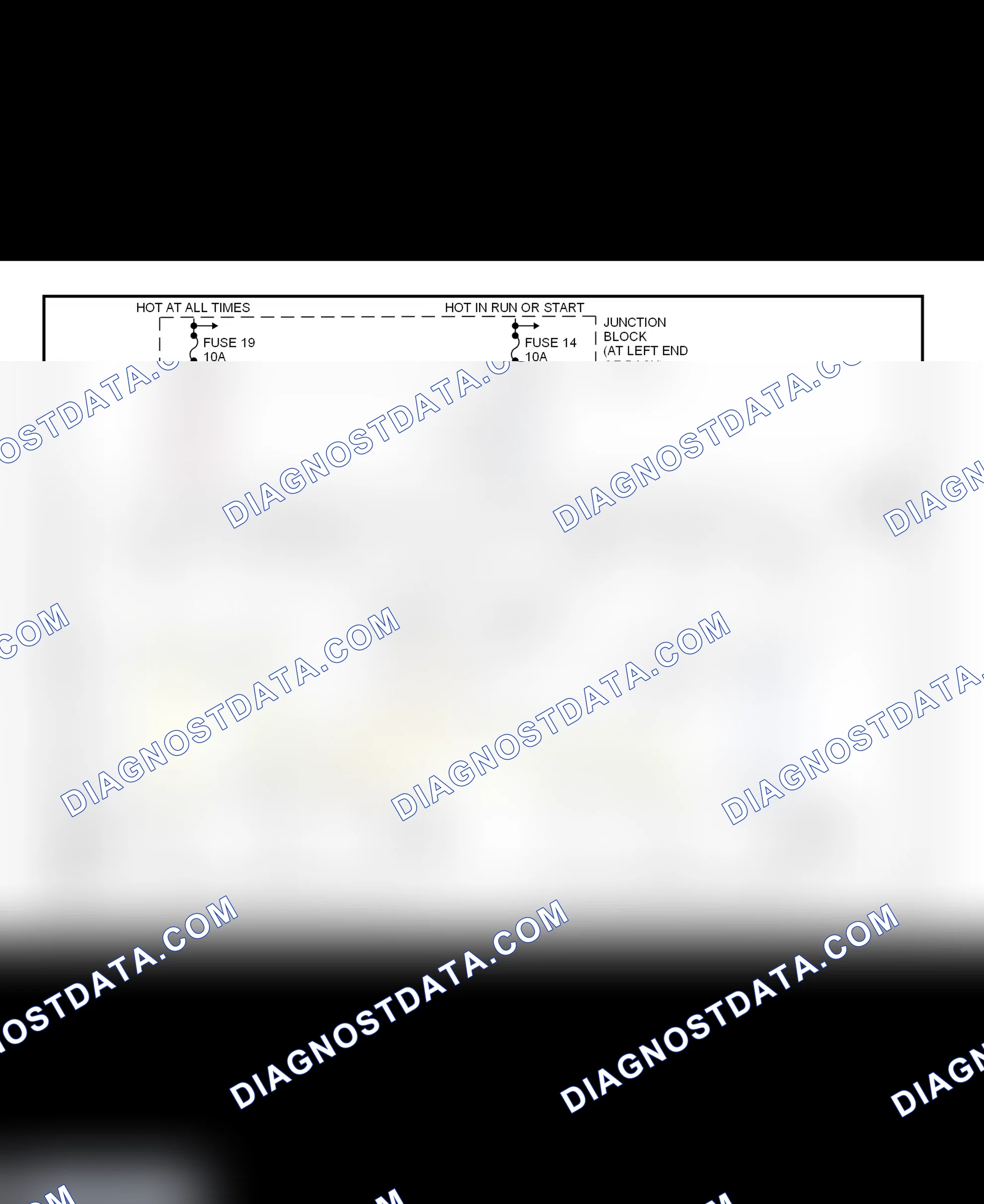 Fig. 4: Power Mirror System Wiring Diagram (Concorde, Intrepid, LHS & 300M)