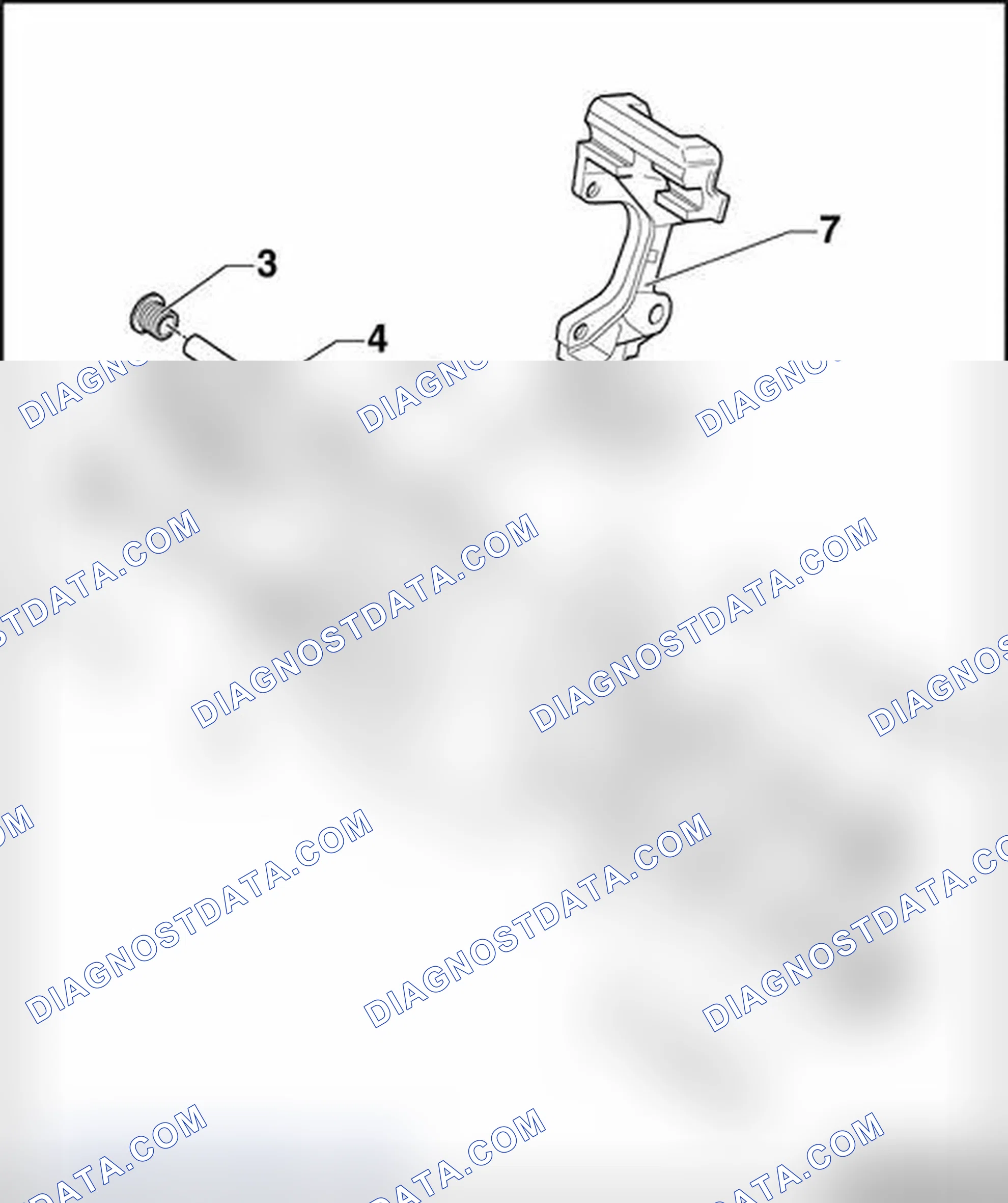 Scheme 116: Brake caliper 2FN, servicing