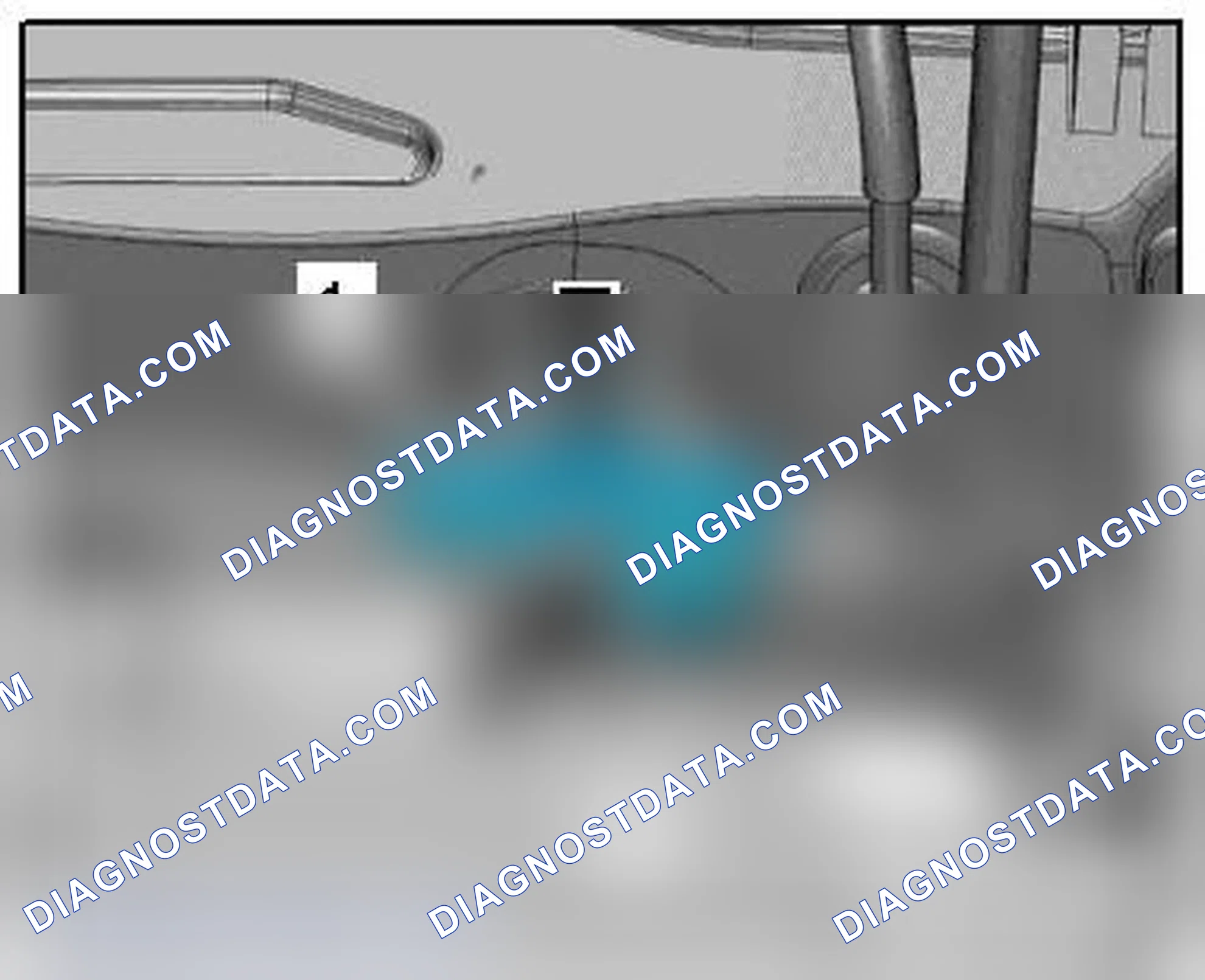 Scheme 222: Access/Start Authorization Antenna in Luggage Compartment Bolt Tightening Specification