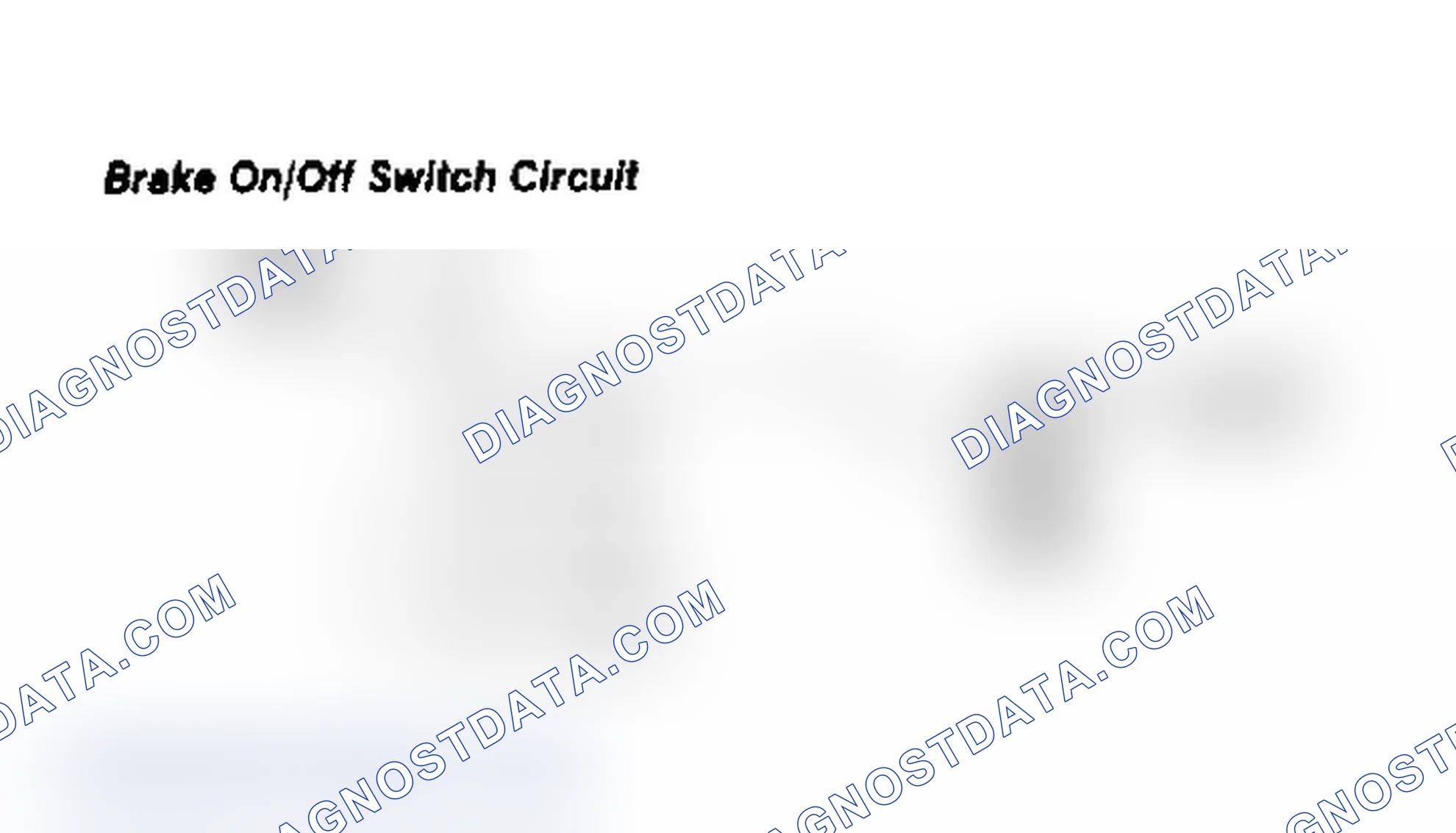 Scheme 21: Brake On/Off Switch Circuit Schematic