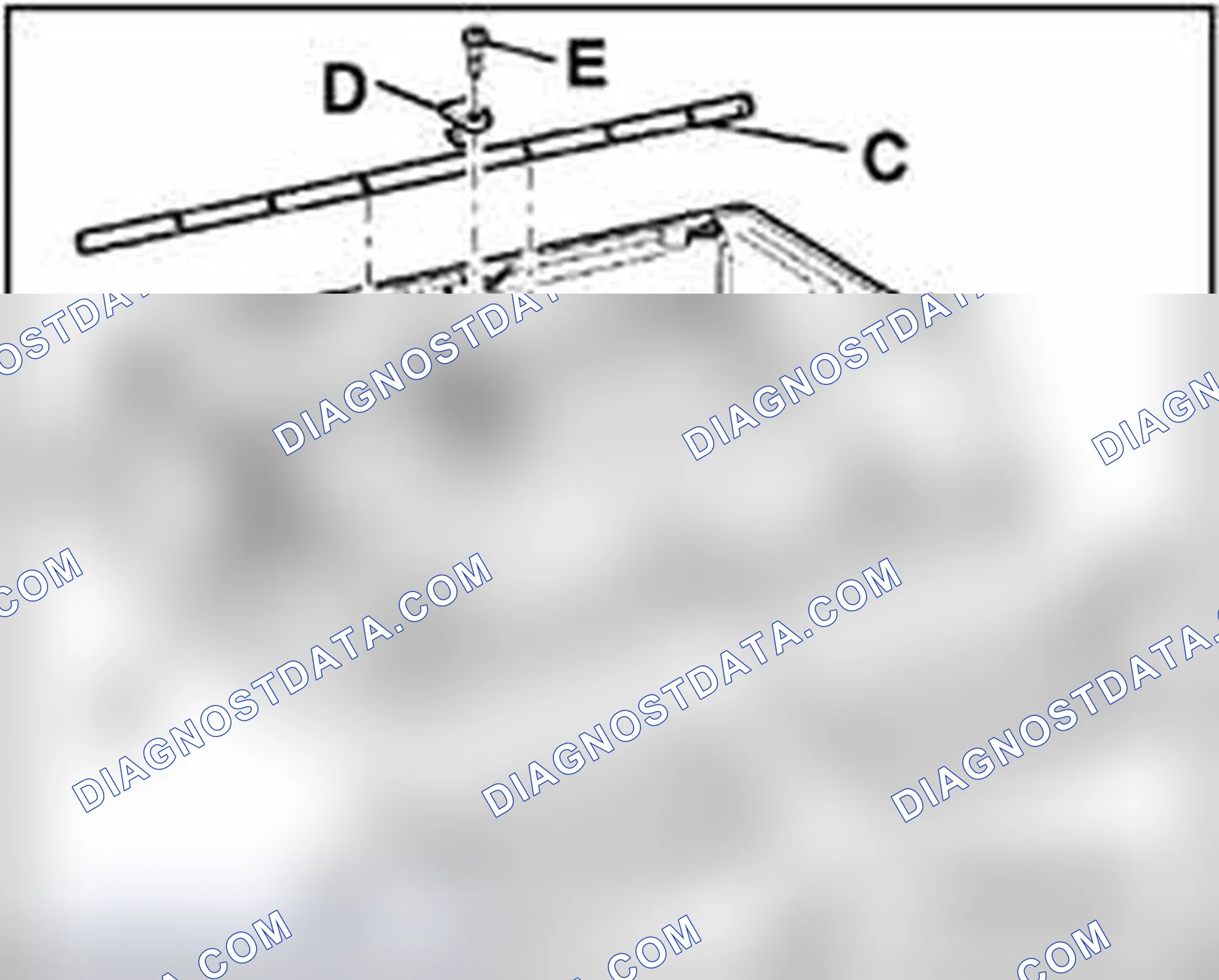 Scheme 186: Disassembling and assembling air intake shroud