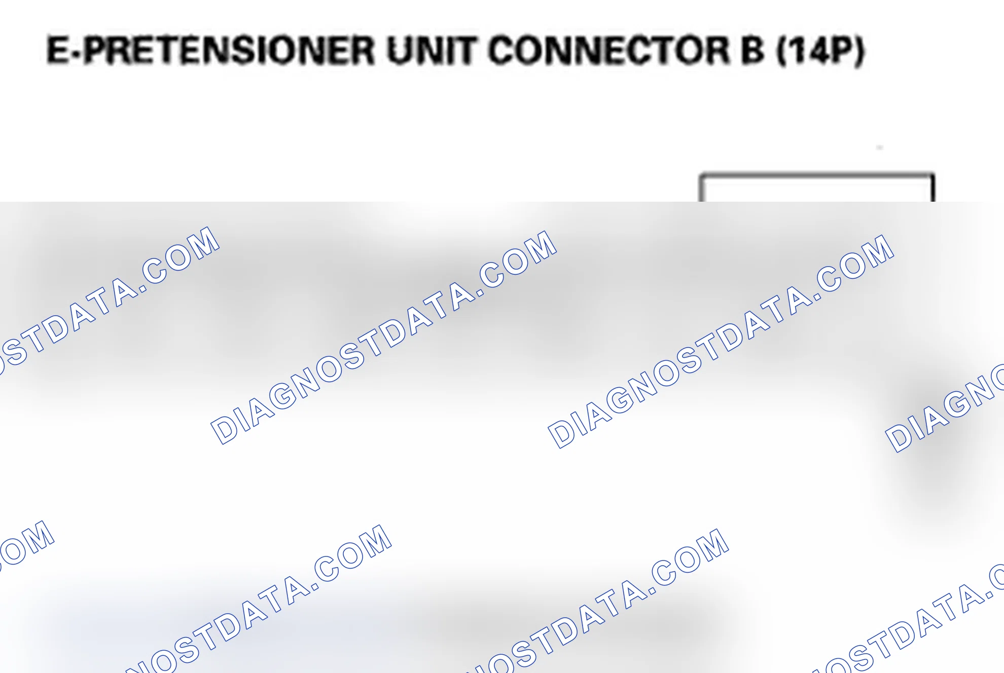 Scheme 299: DTC 76-61: No Signal from the E-Pretensioner Unit ('06-08 Models)