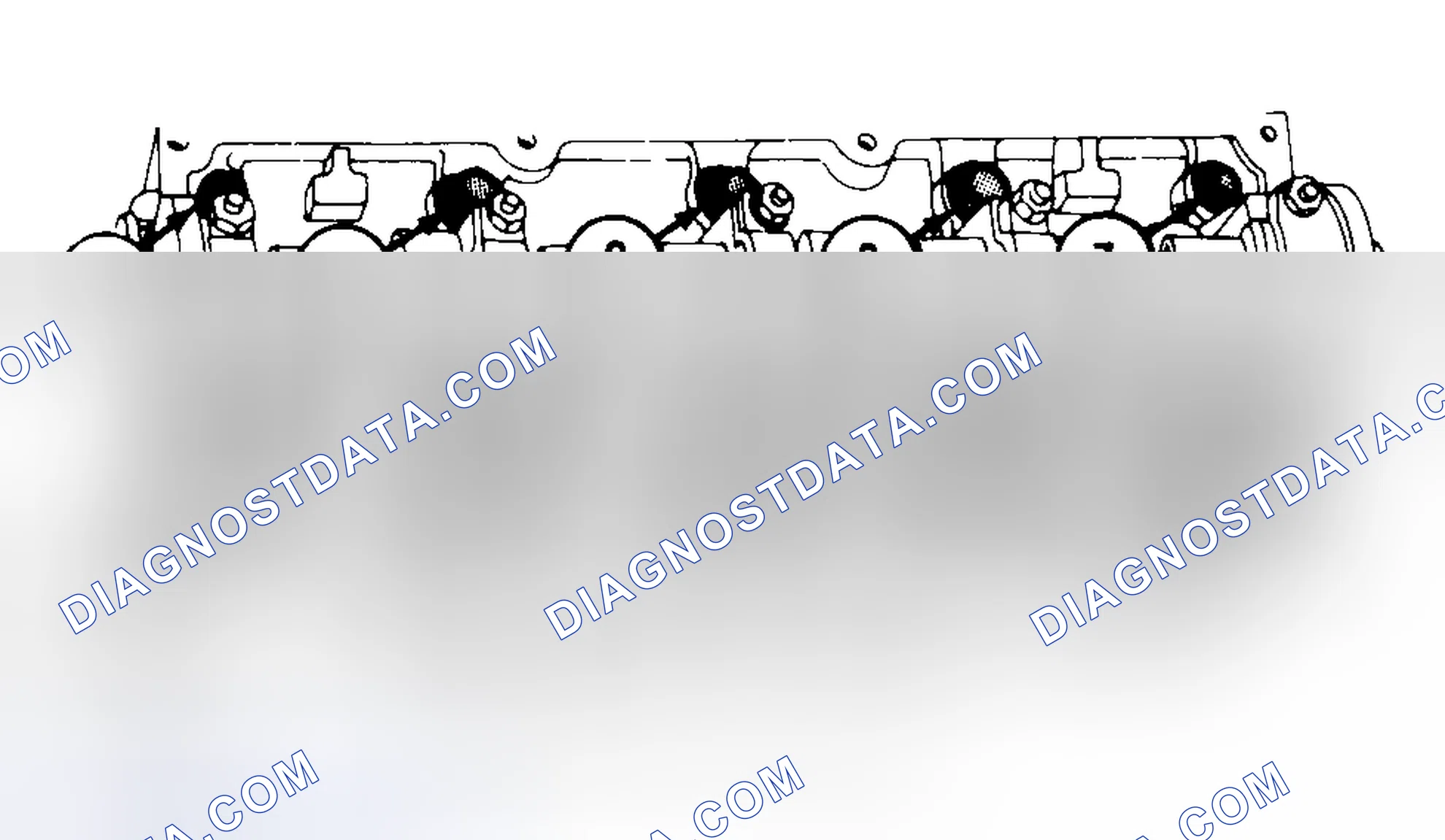 Scheme 7: Typical Cylinder Head Tightening or Loosening Sequence