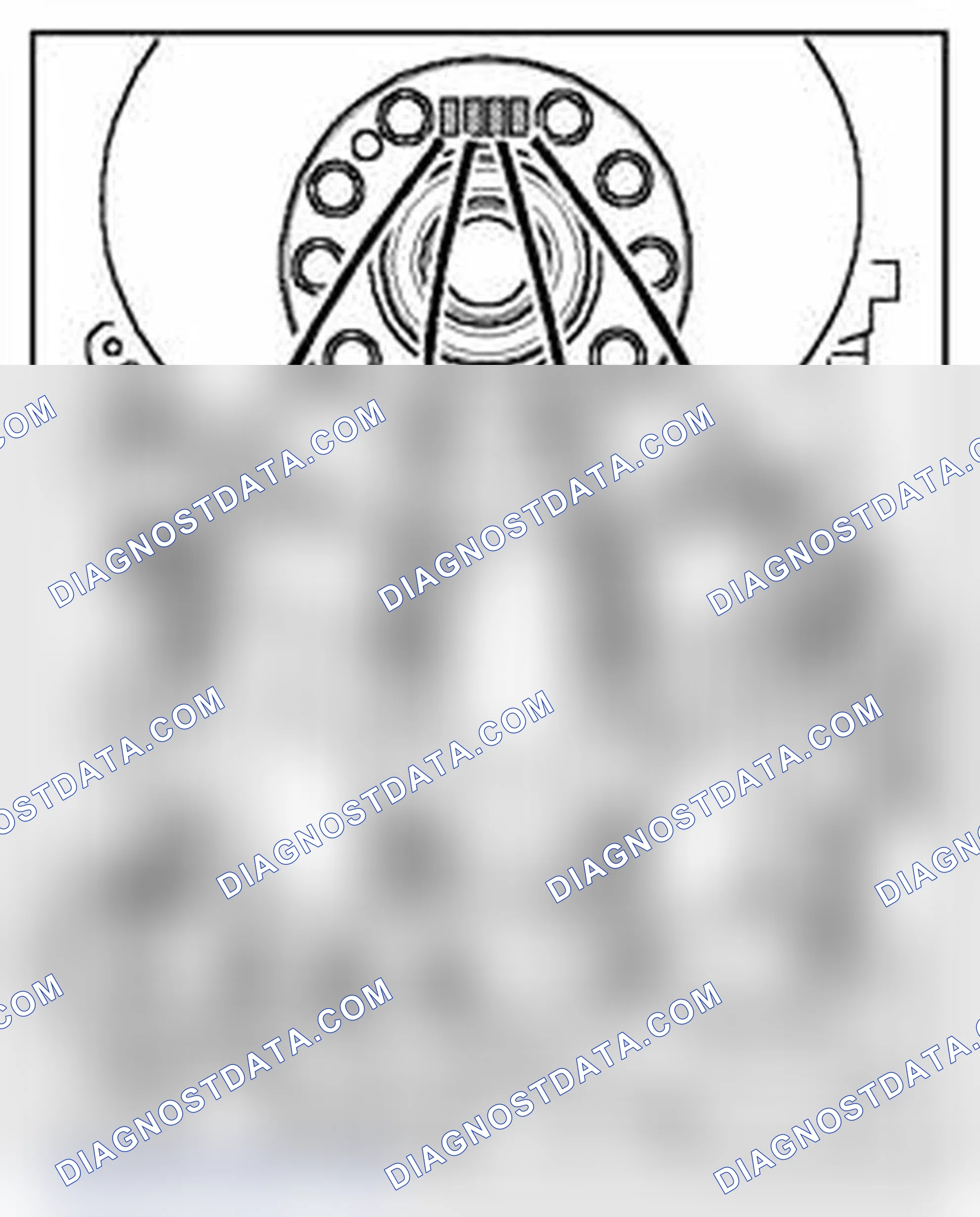 Scheme 194: Allocation of crankshaft bearing shells for guide frame