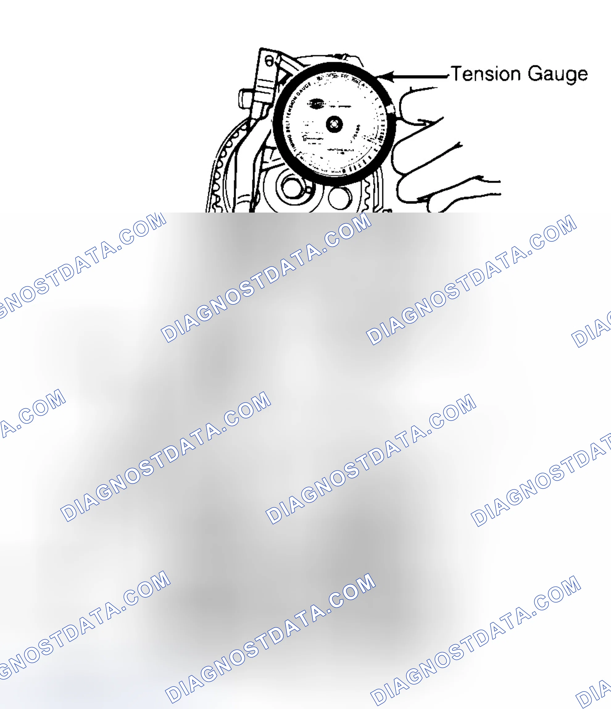 Scheme 3: Adjusting Typical Timing Belt Tension