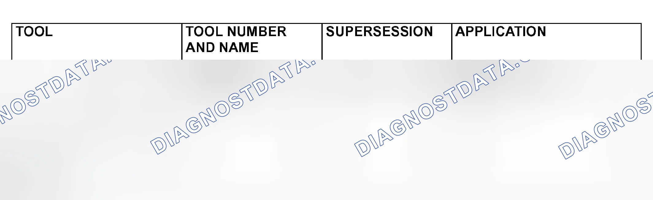 Scheme 314: SPECIAL TOOL