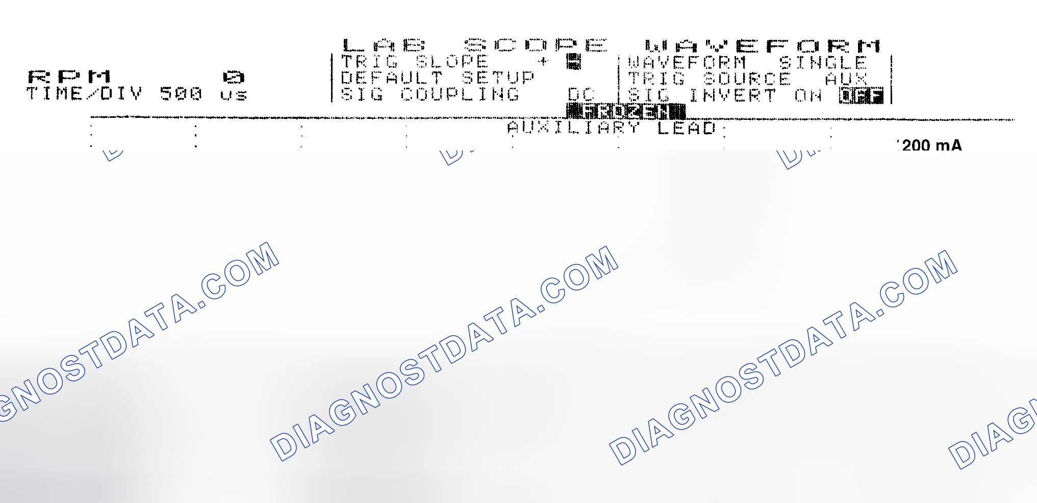 Scheme 17: Single Injector w/Normal Current Flow - Current Pattern