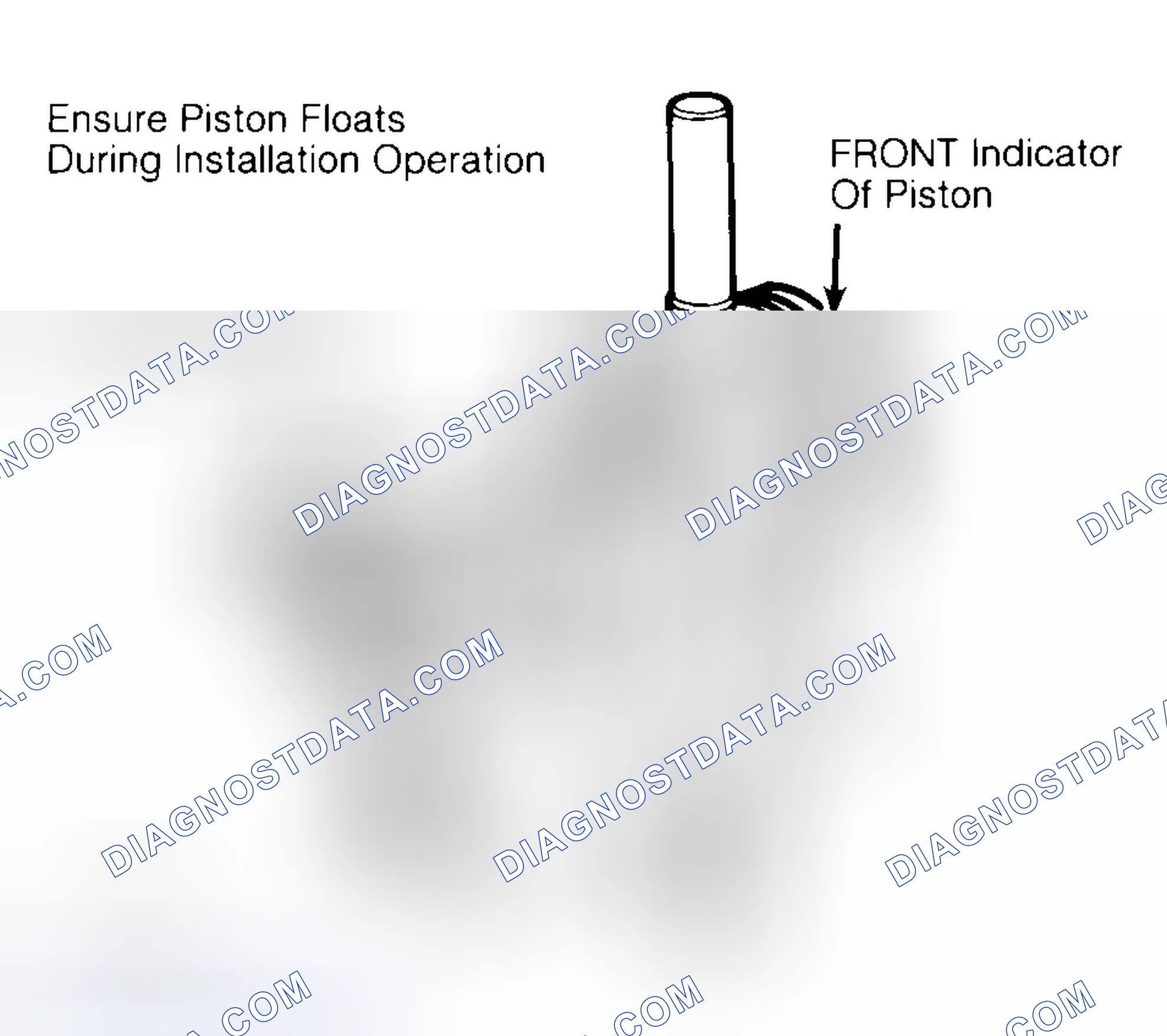 Scheme 12: Installing Typical Piston Pin