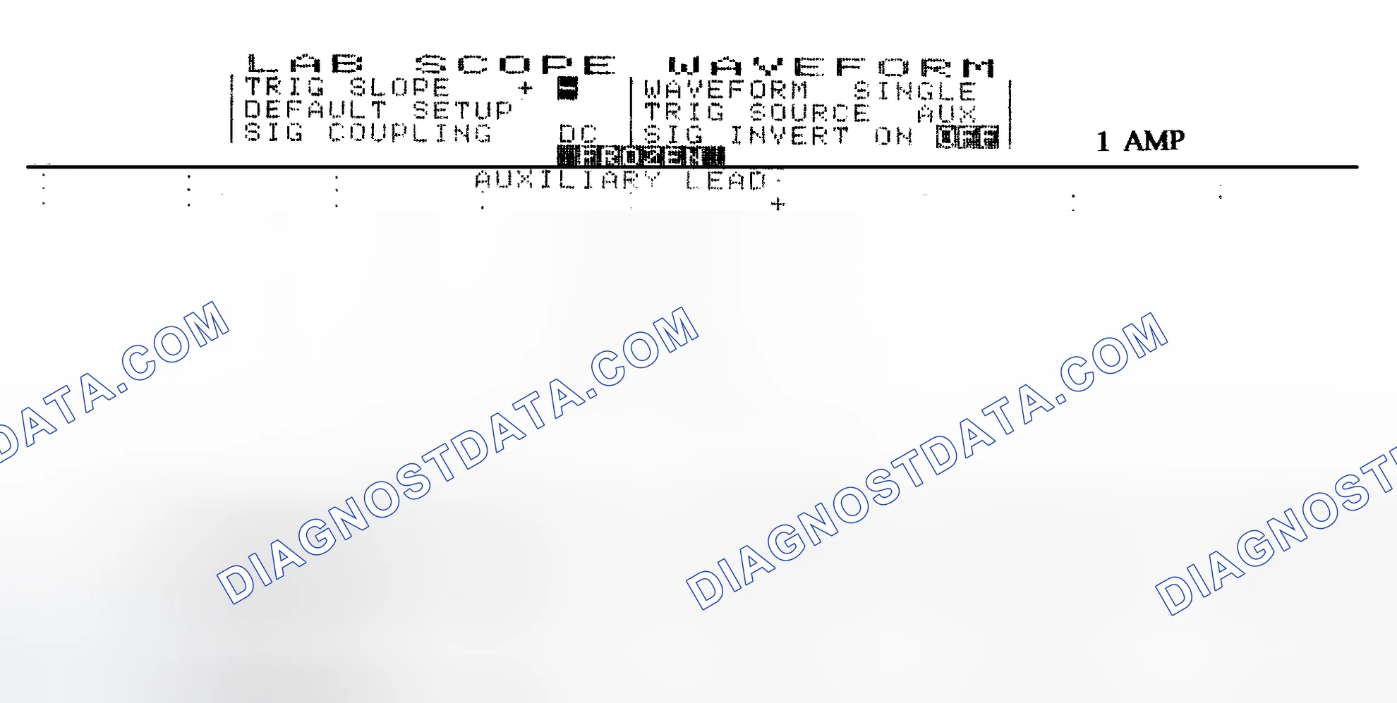 Scheme 20: Single Injector w/Normal Current Flow - Current Pattern