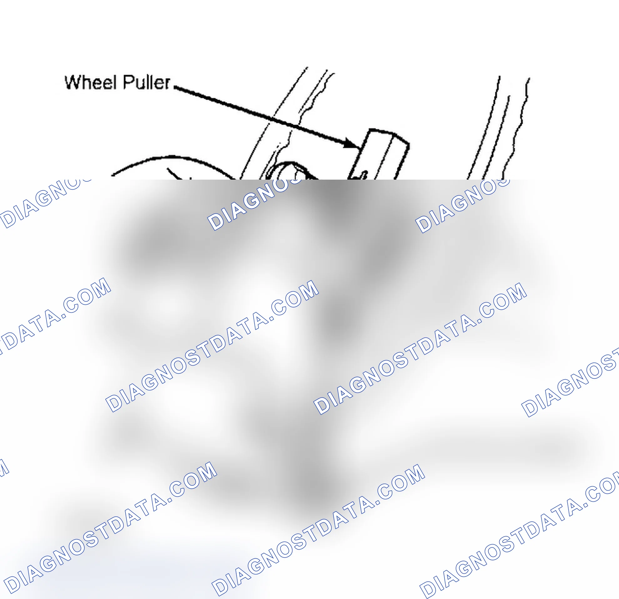 Scheme 1: Removing Steering Wheel Do not hammer on puller