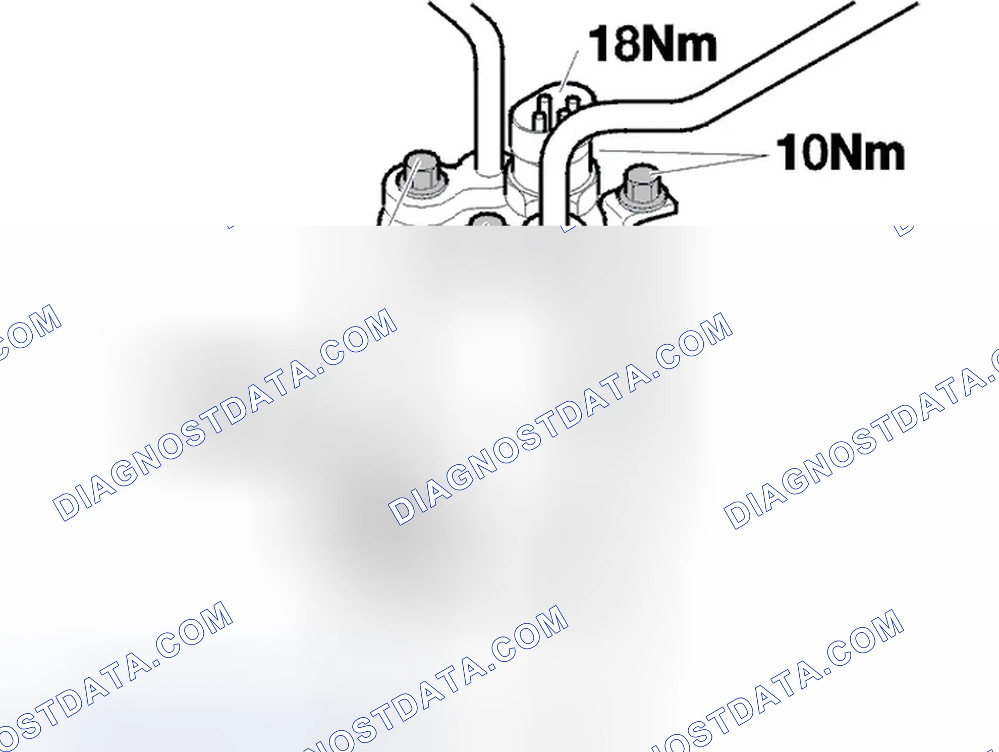 Scheme 450: Installing the refrigerant reservoir