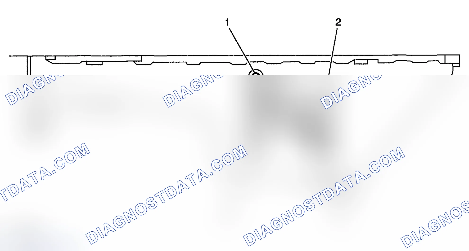 Scheme 801: Oil Pan - Right Side View