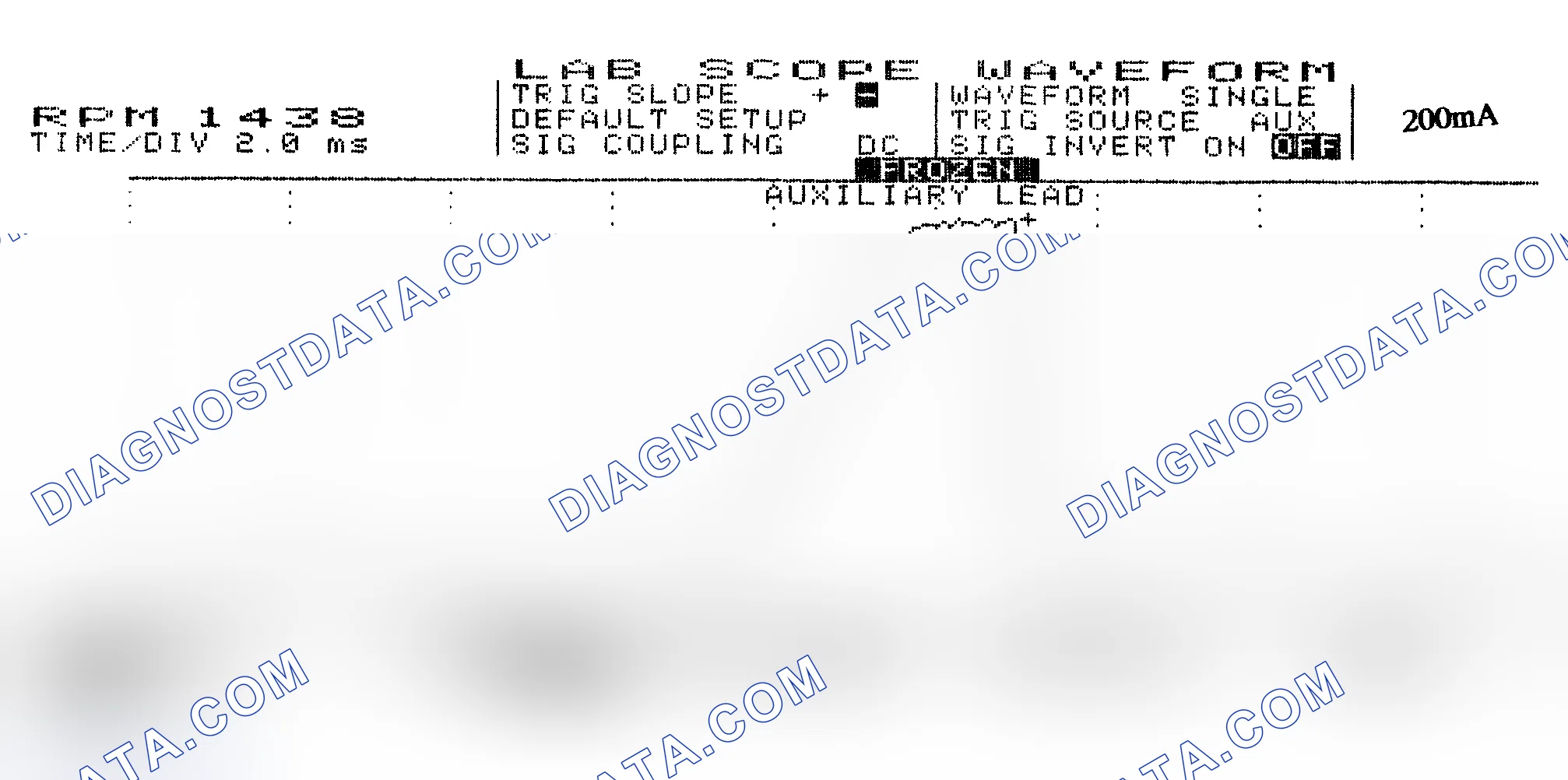 Scheme 15: Single Injector w/Normal Current Flow - Current Pattern